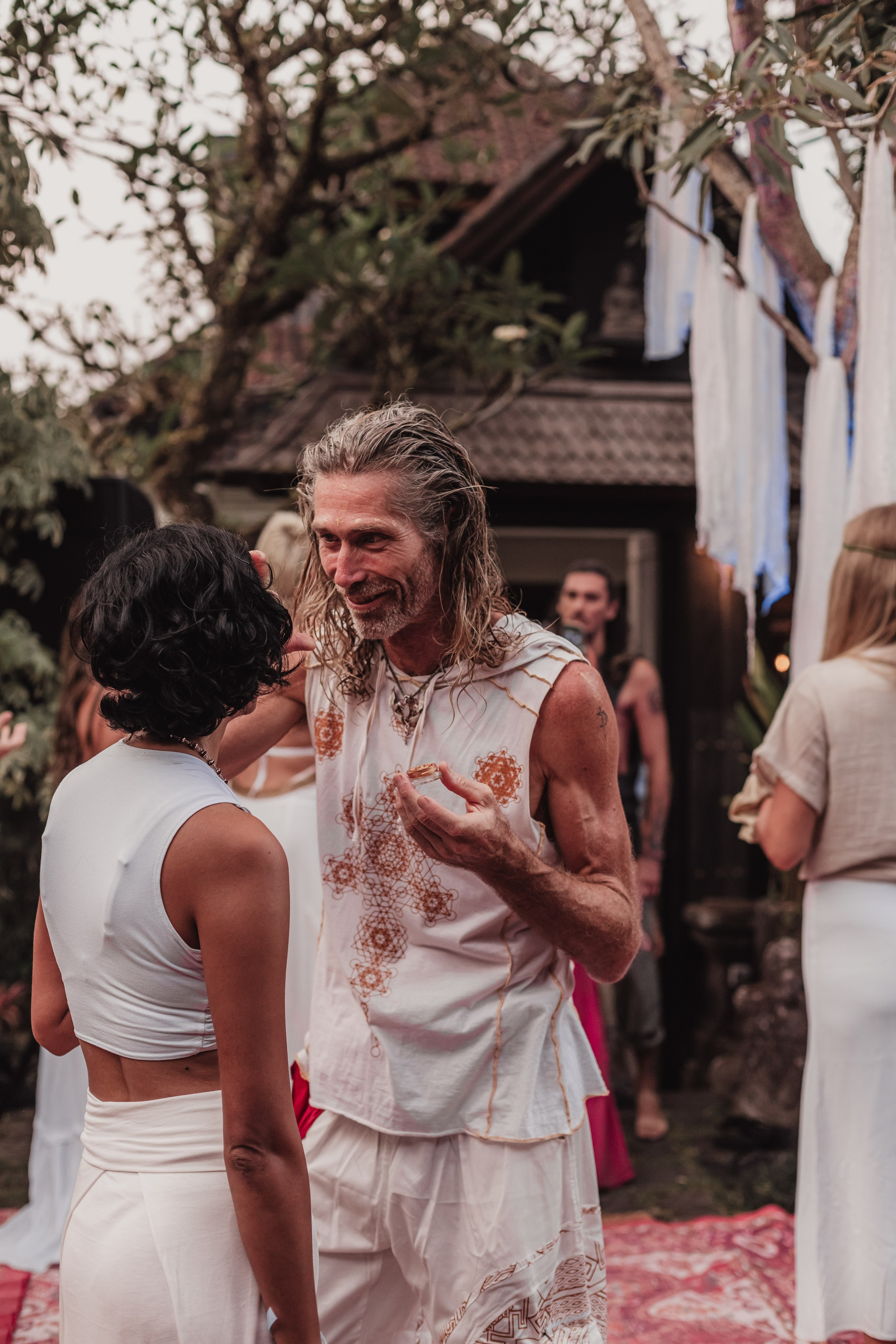 Navaratri w Bhakti Bliss at Dragon tea temple. Мариам Багдасарян