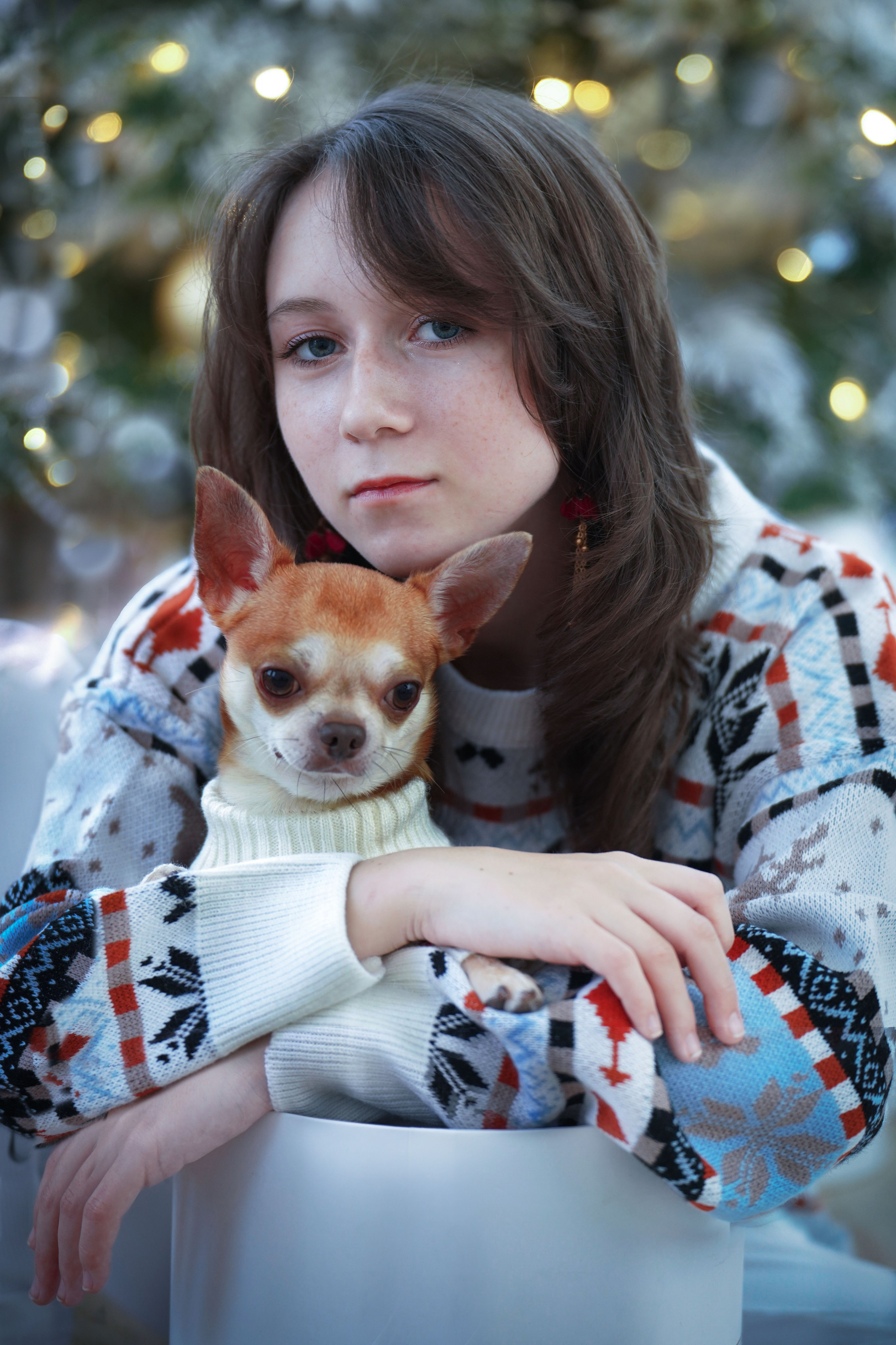 Новогодняя съемка. Фотограф — видеограф Светлана Левина