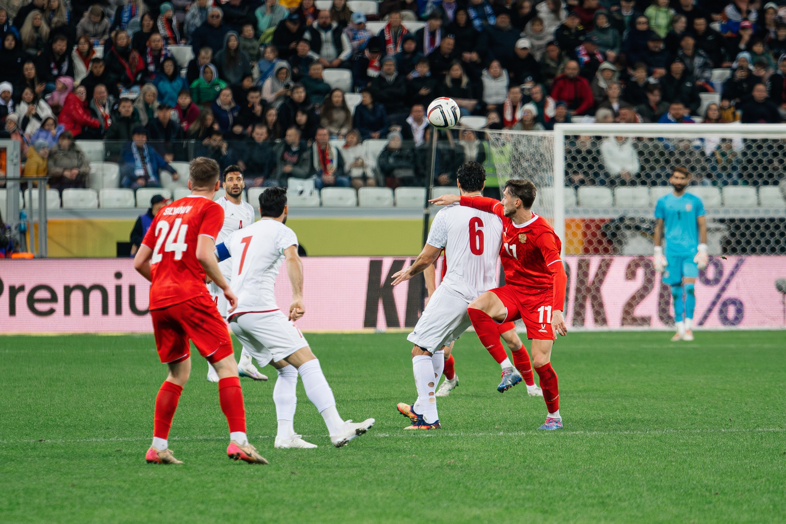 Матч Россия — Иран 2025. Фотограф в Волгограде Виталий Самойлов