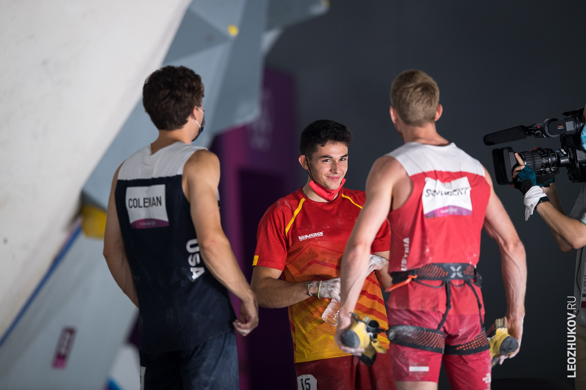 Tokyo-2020 Olympic games. Sports photographer Leonid Zhukov