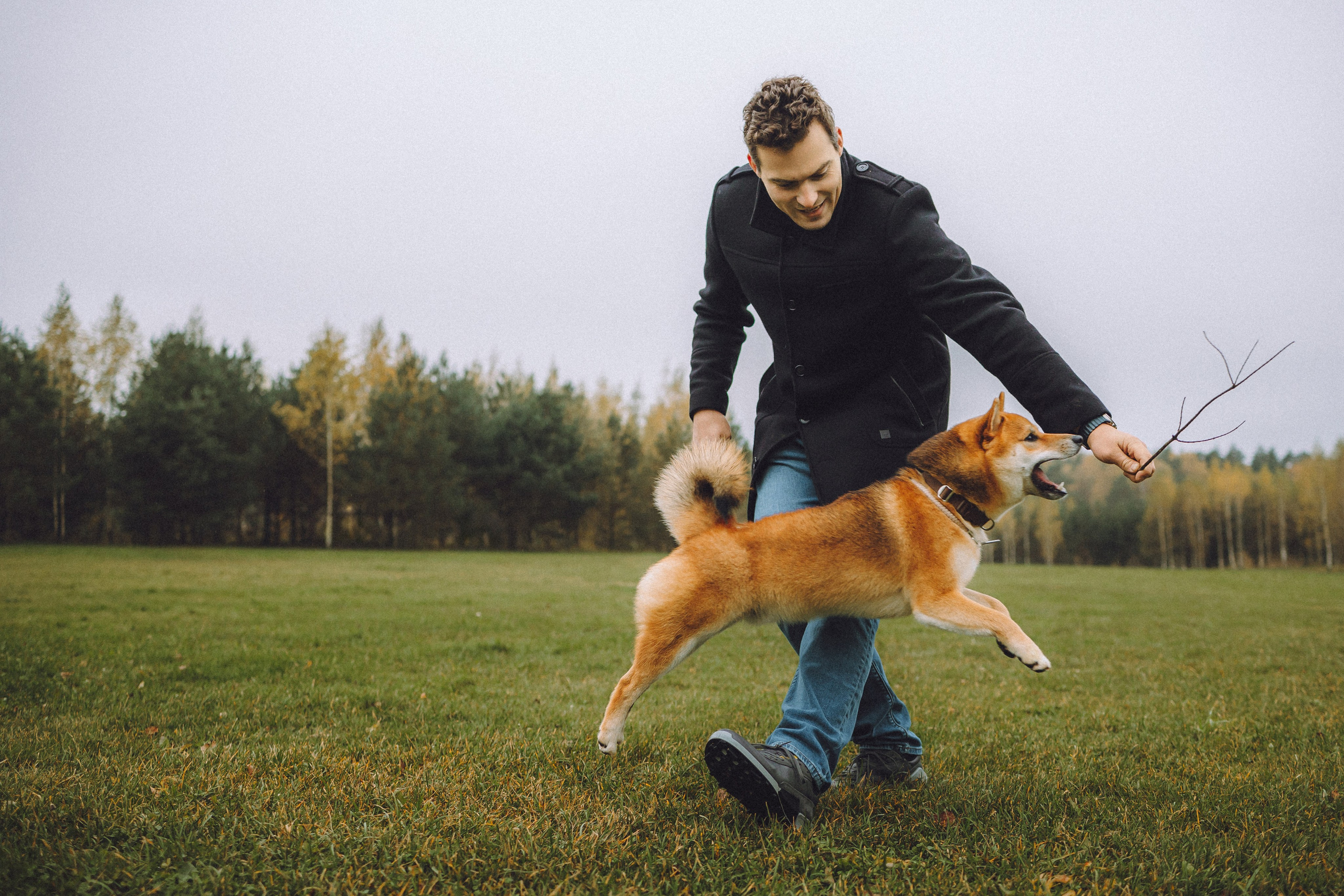 Настя, Юра и Скай