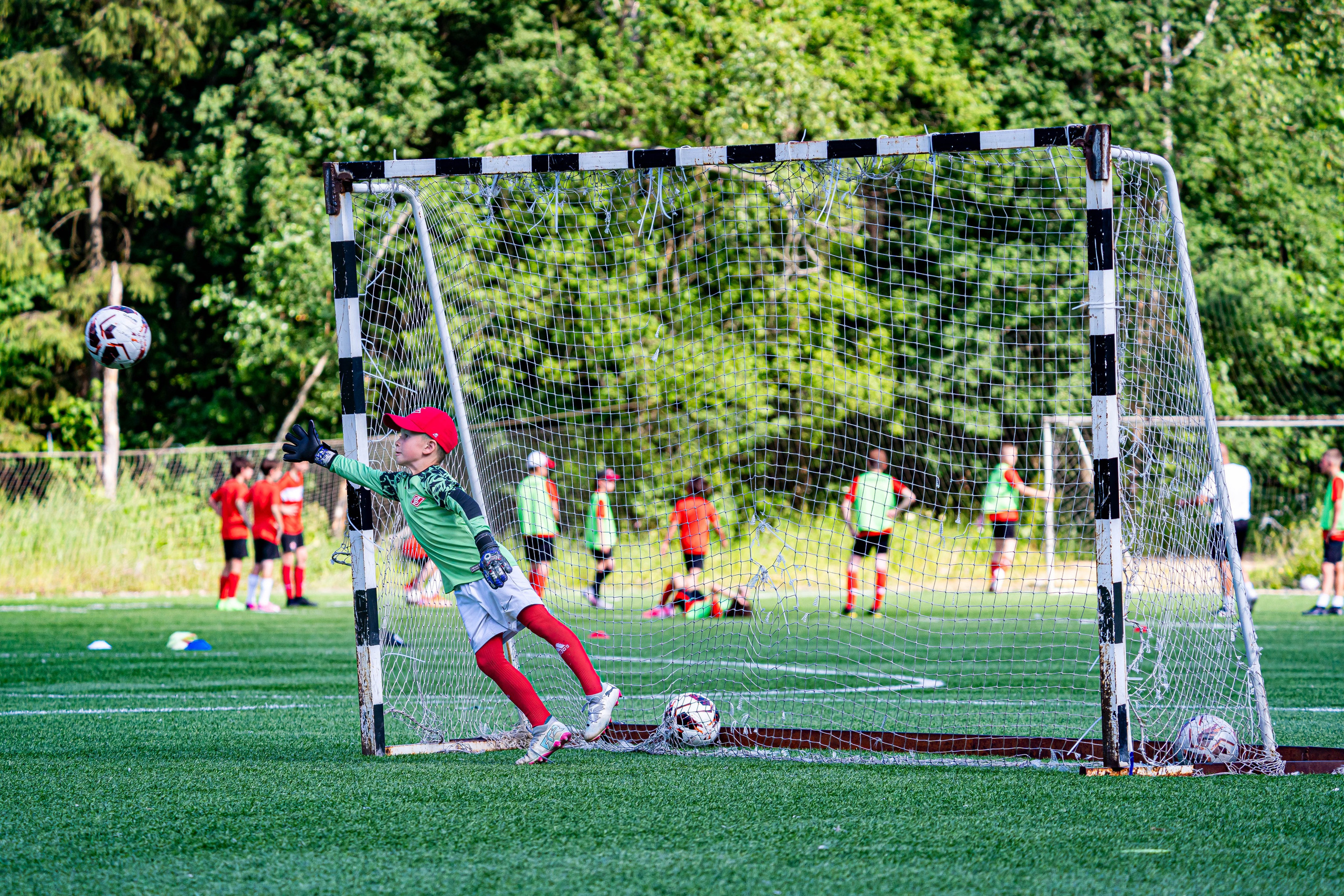 Спортивный лагерь Спартак-Кэмп академии им. Ф. Ф. Черенкова. Фото и видео съёмка на заказ. VAU Studia. Москва