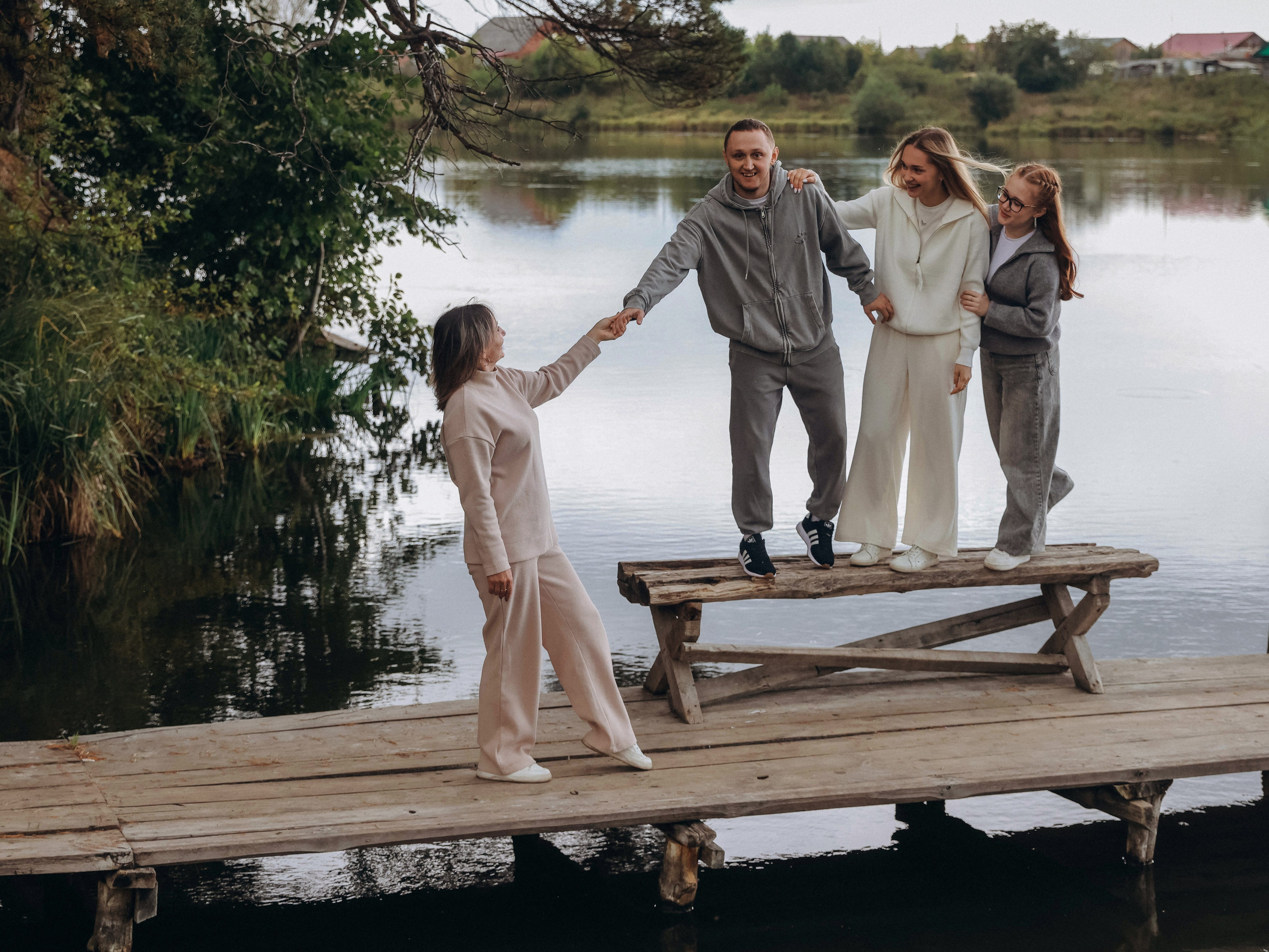 Под дождём. Мультифотограф Динара Ахмедзянова