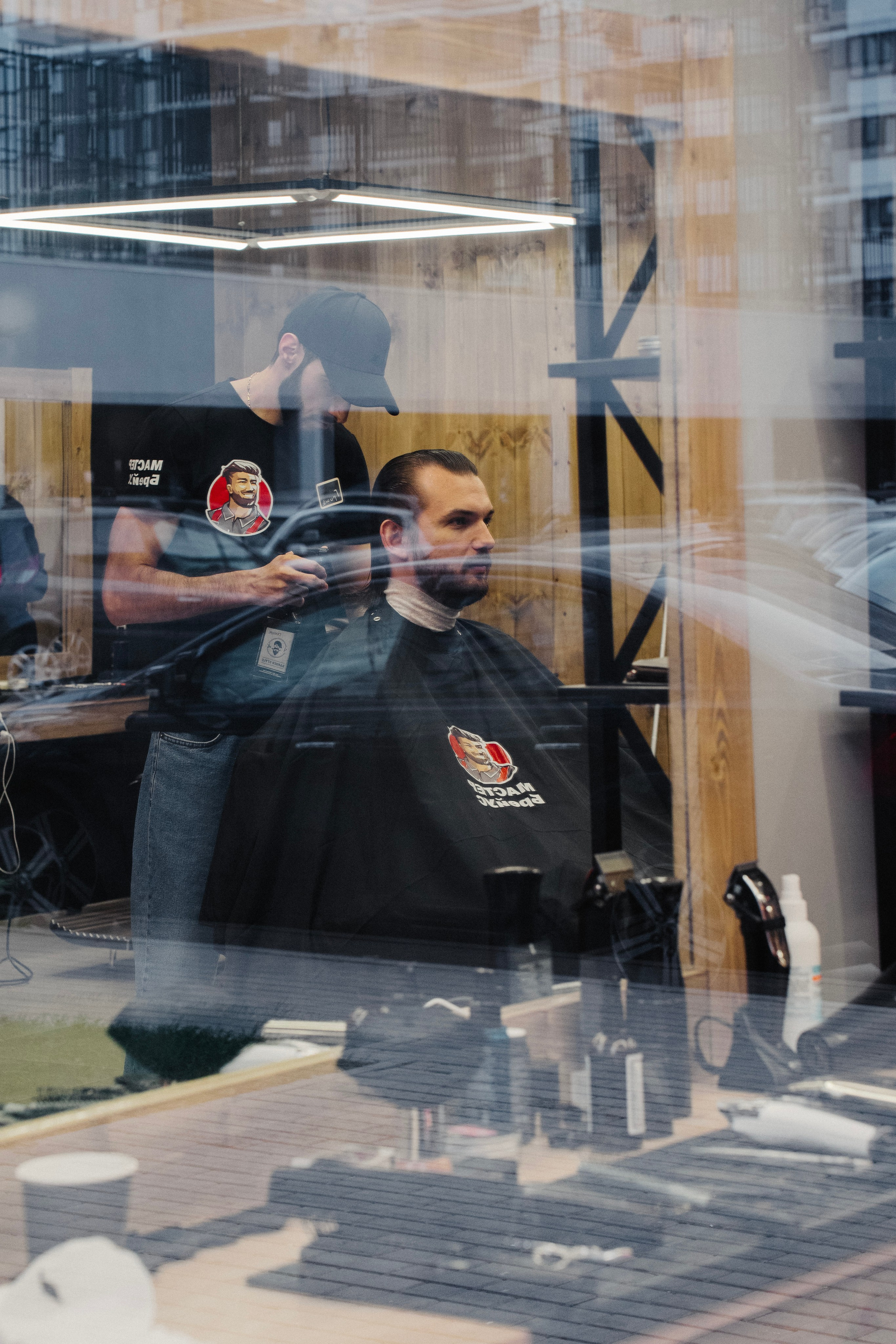 Барбершоп (открытие). Беккер Таня