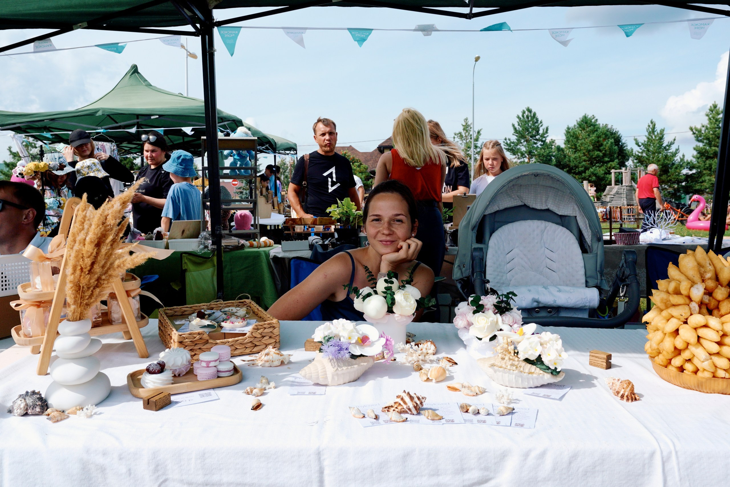 Пляжный маркет 2024, г. Лаишево. Фотограф Казань