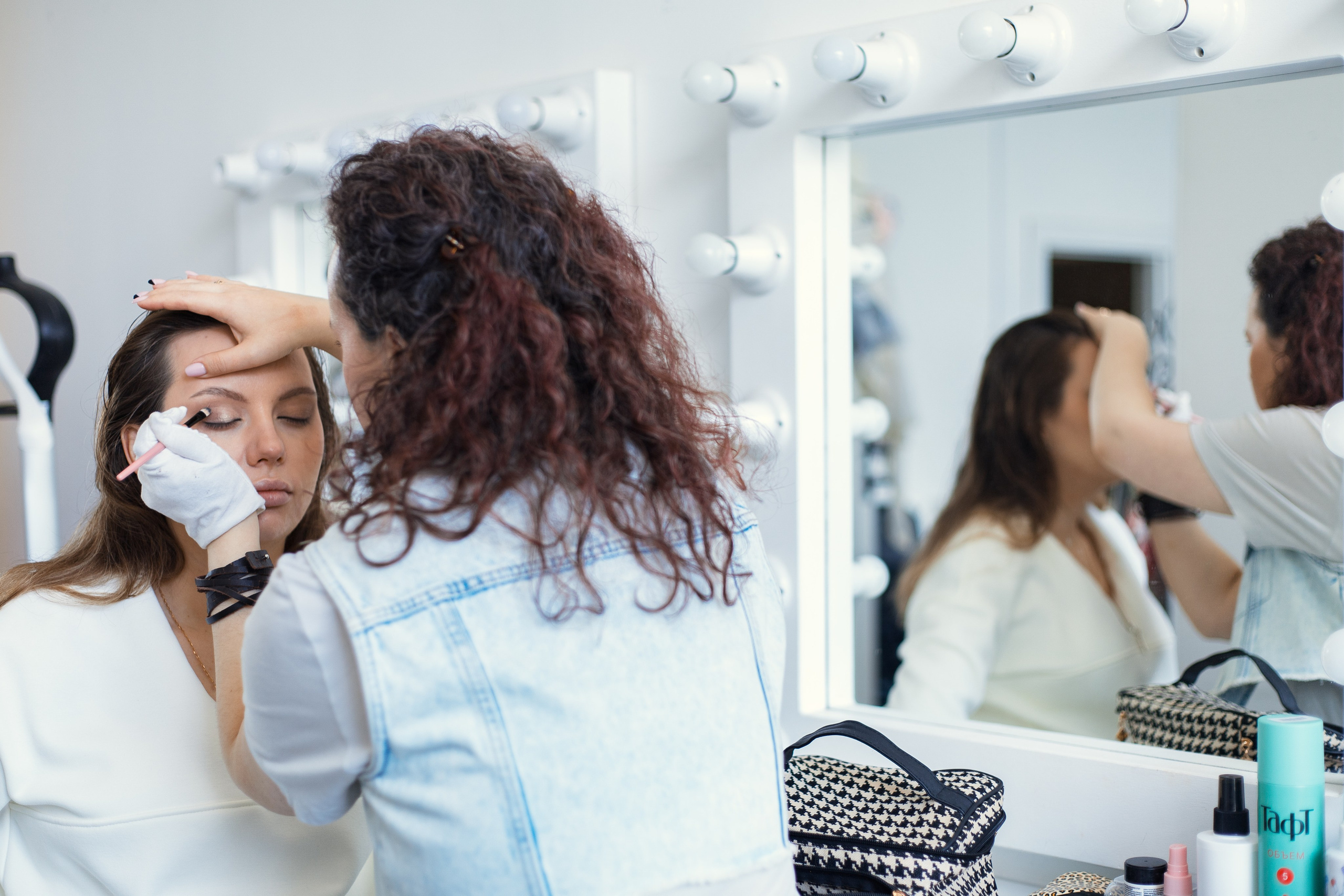 Контент фотосъемка для визажиста. Профессиональный фотограф в Москве и Мо Мария Шантарёва