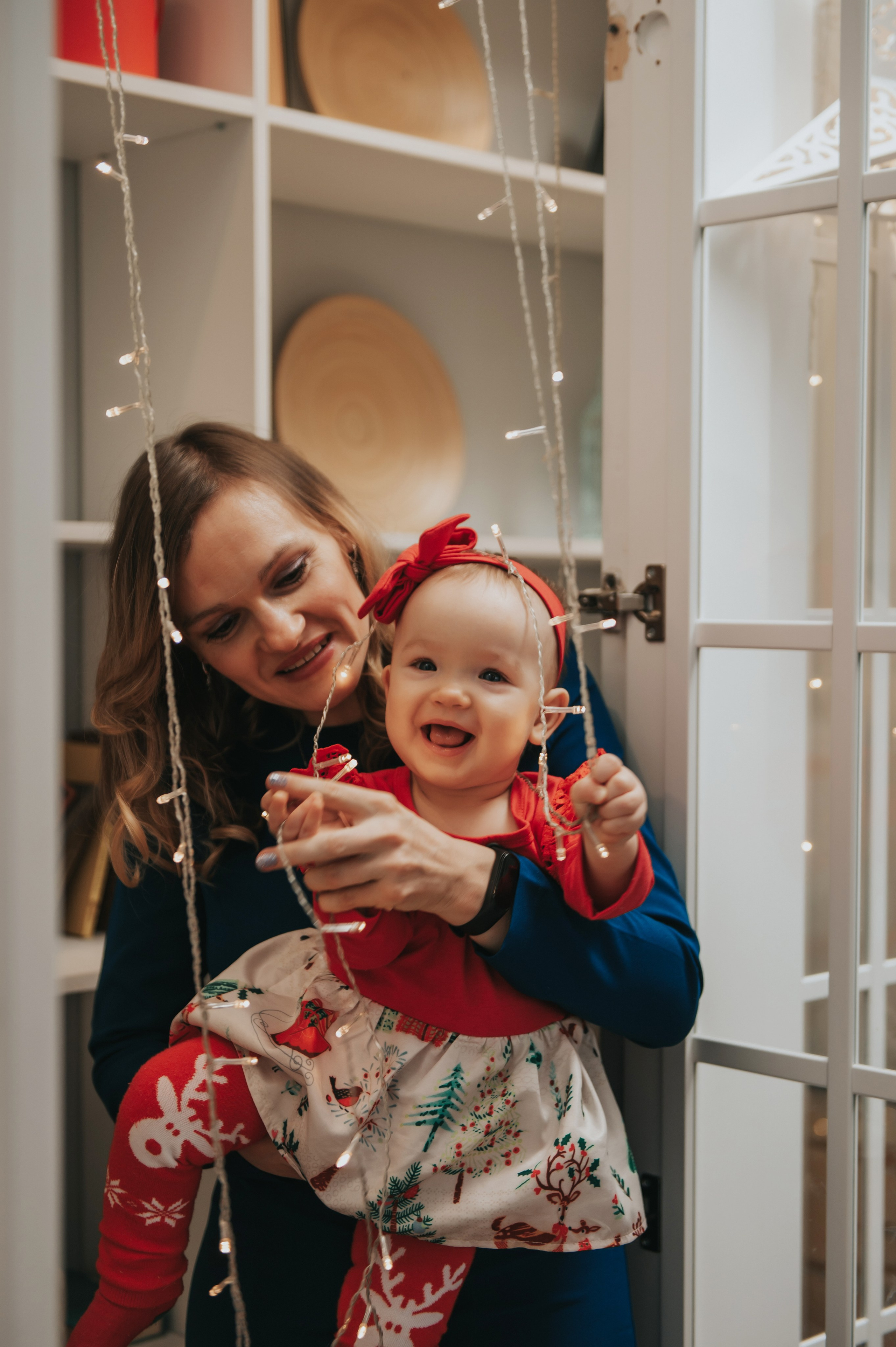 Новогодняя студийная съемка для малышки. Свадебный и семейный фотограф София Невская