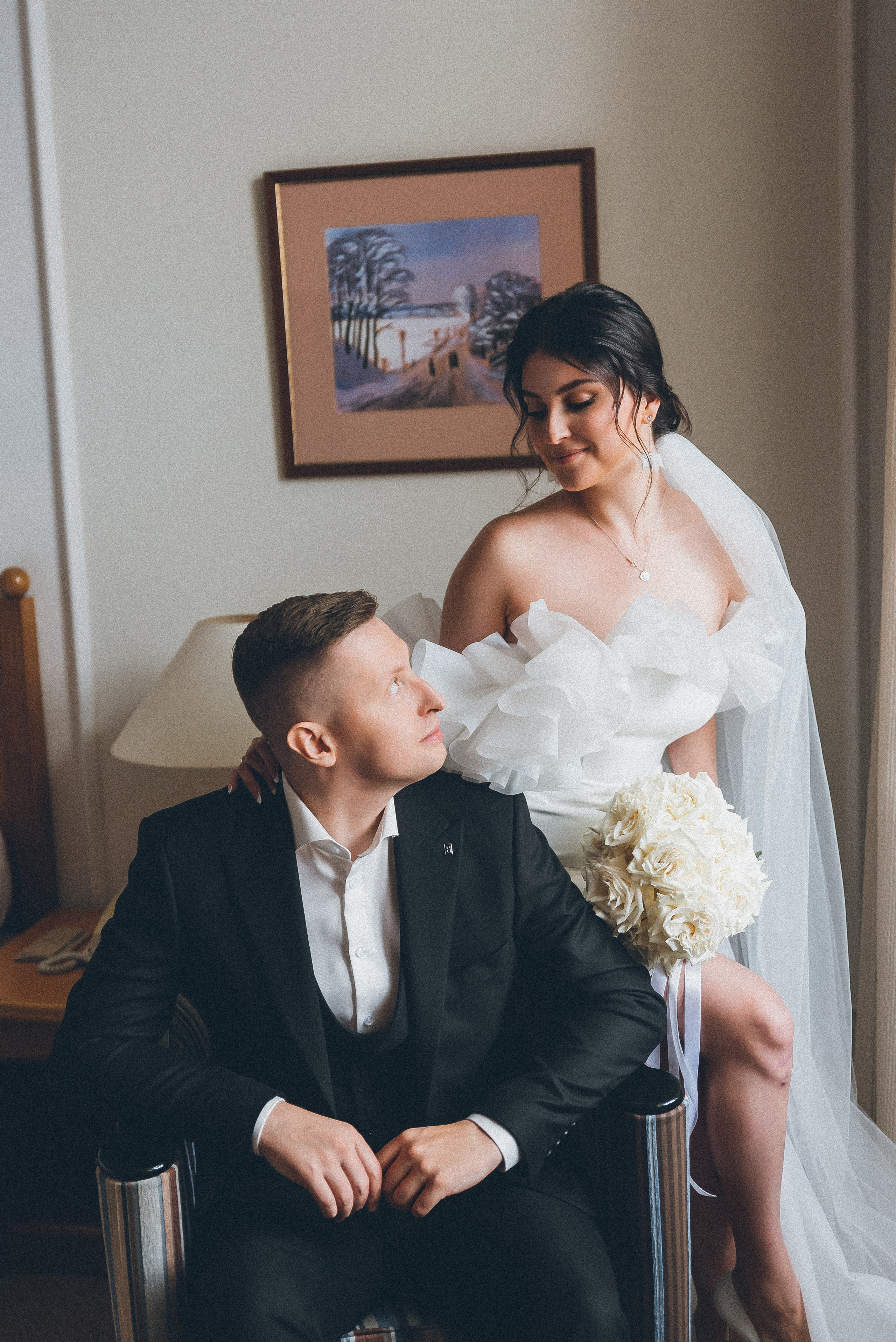 Николай и Яна. Свадебный фотограф в Москве Лиза Бужинская