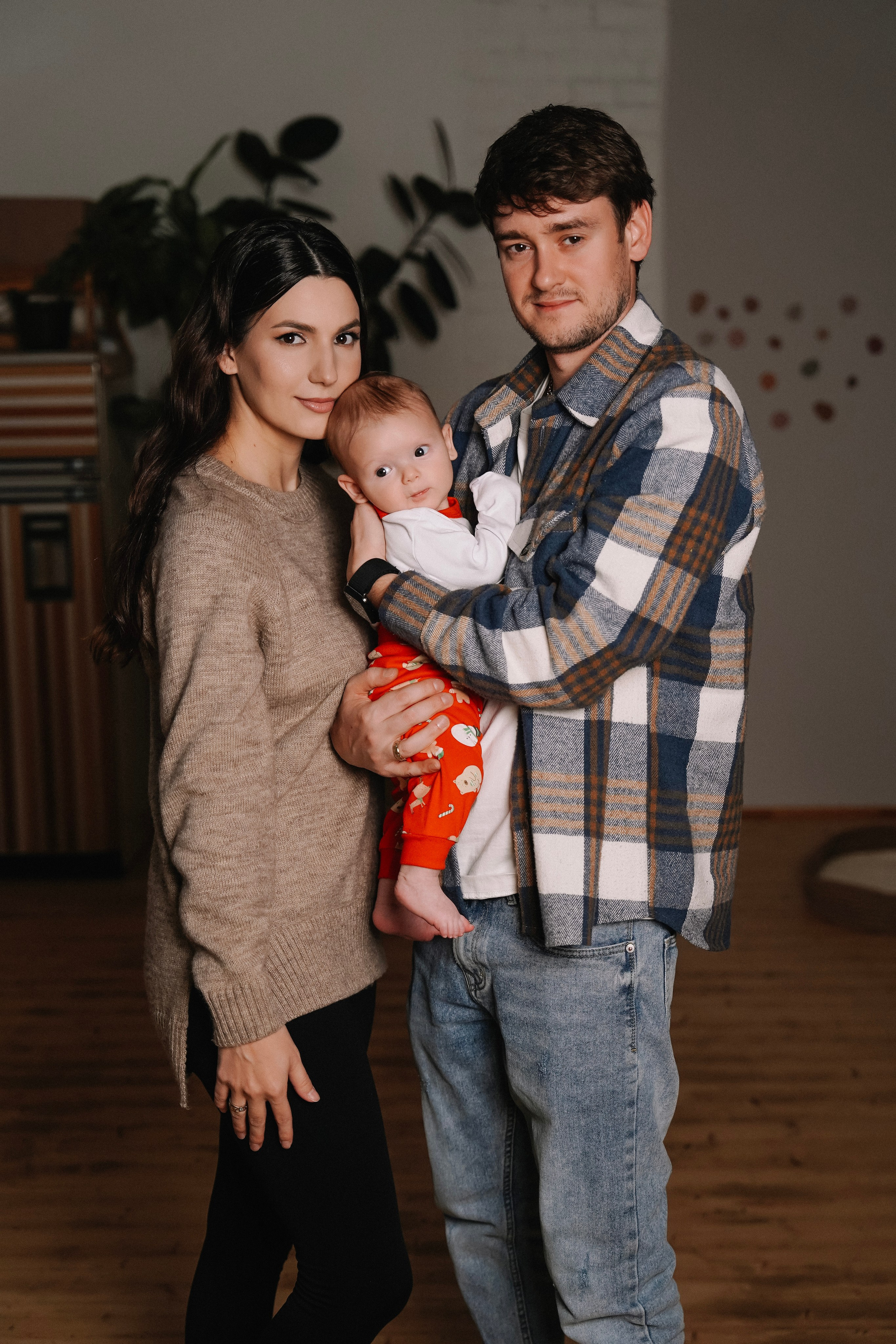 Семейная новогодняя съёмка. Фотограф с психологическим образованием