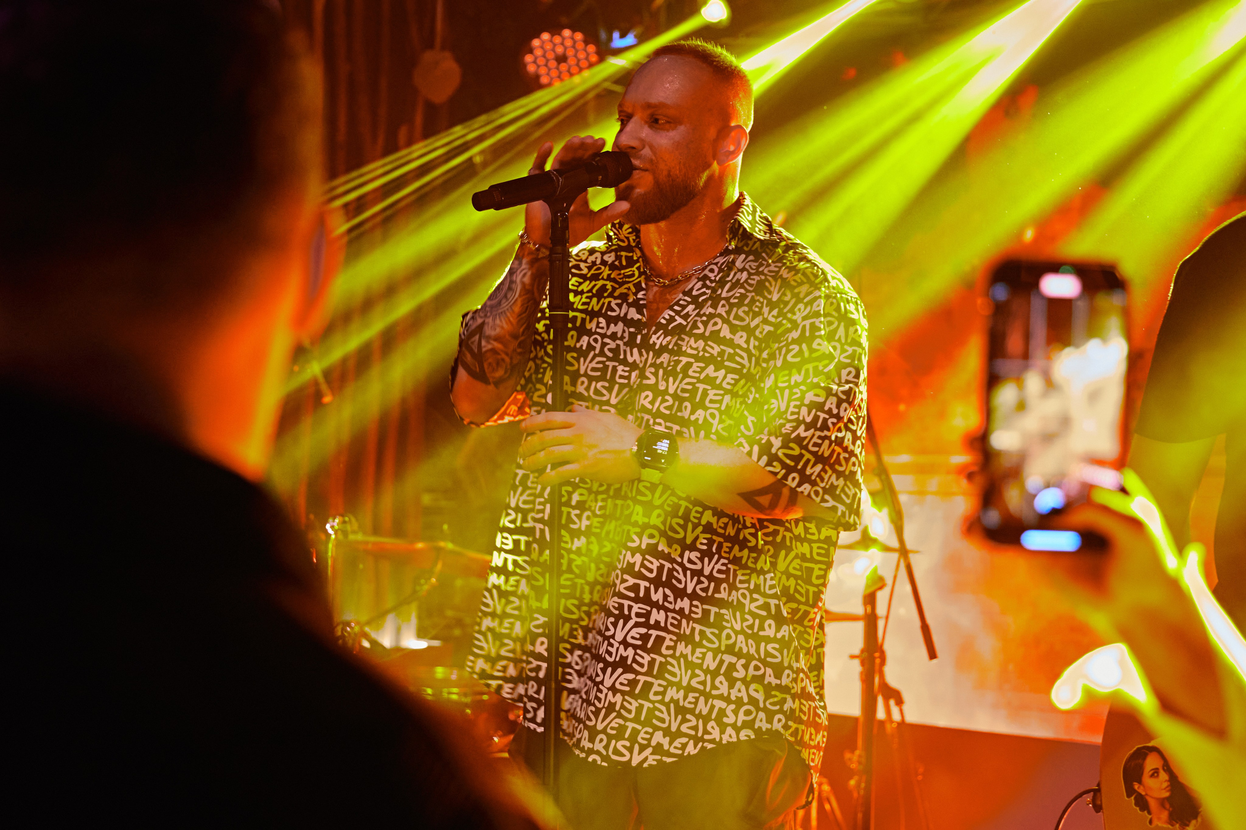 Концерт Лёши Свик. Фотограф Александра Иванова