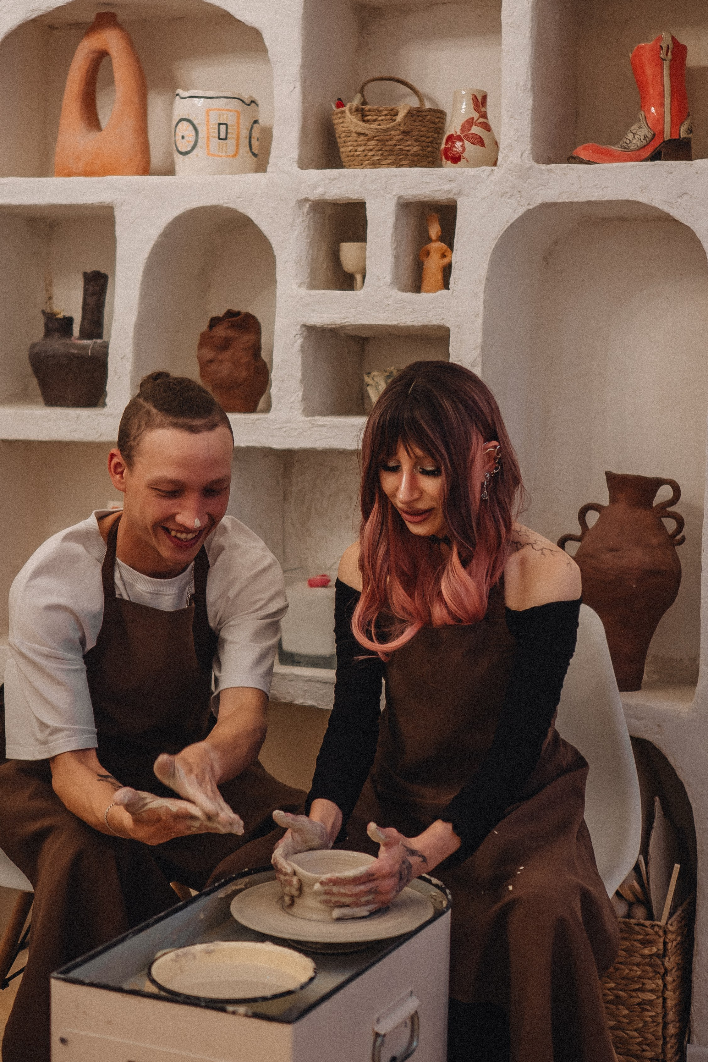 СВИДАНИЕ В ГОНЧАРНОЙ МАСТЕРСКОЙ. Профессиональный фотограф, Санкт-Петербург — Виктория Богомолова