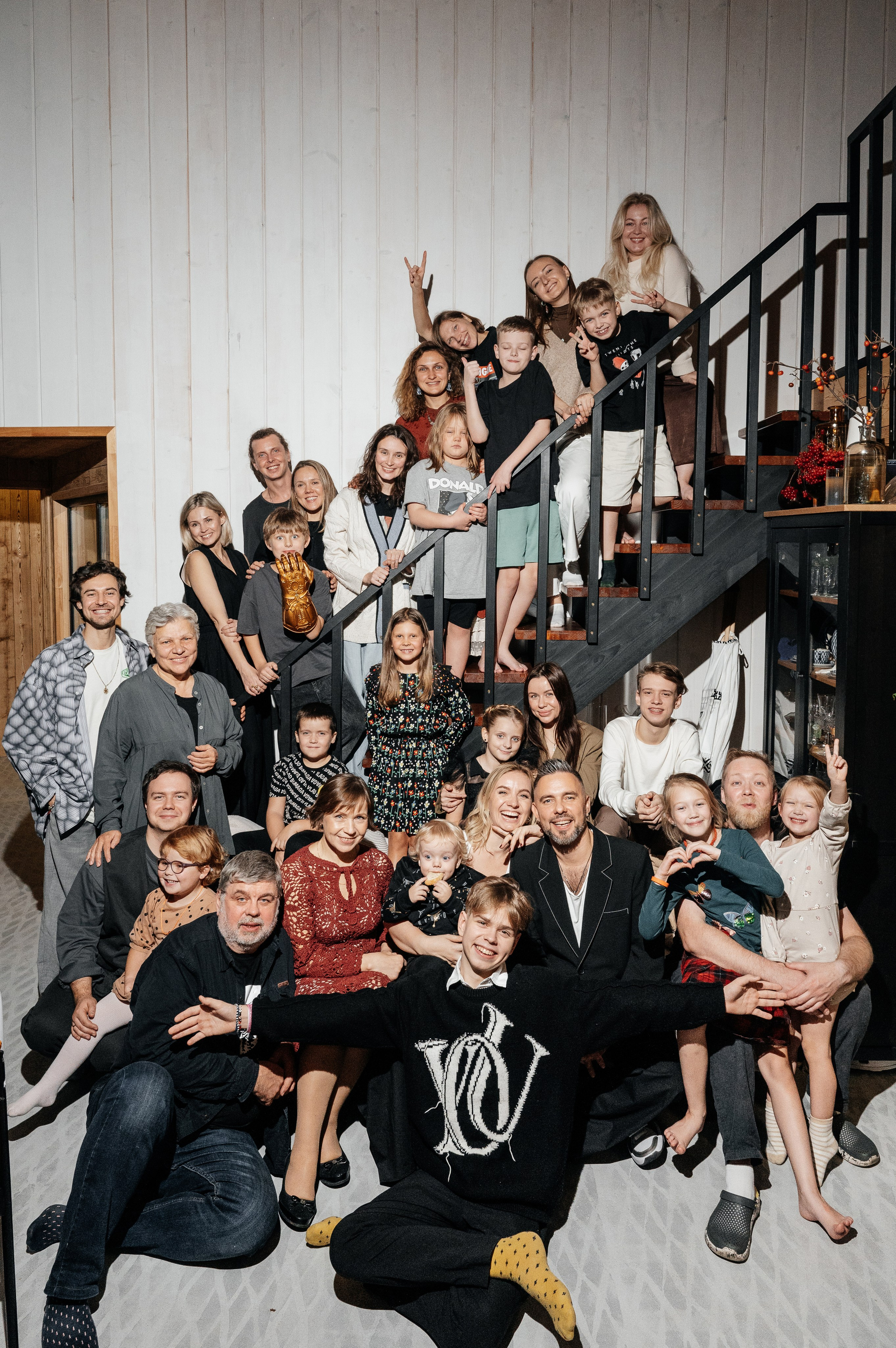 Невероятно атмосферный семейный ужин. Wedding photographer in Moscow and around the world Andrey Medvednikov