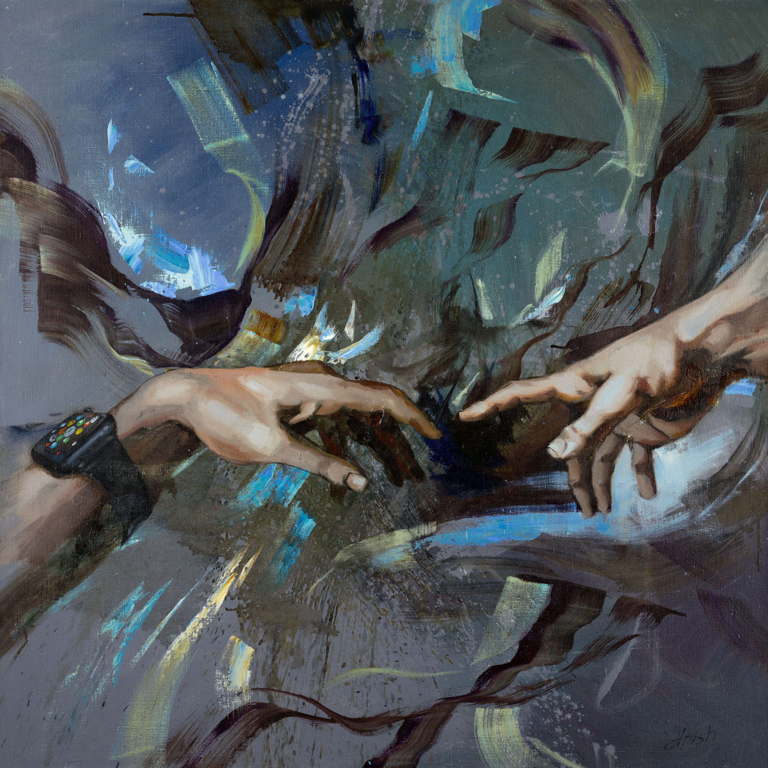 Художник Дмитрий Селезнёв - картины, оцифрованные Сергеем Денисенко