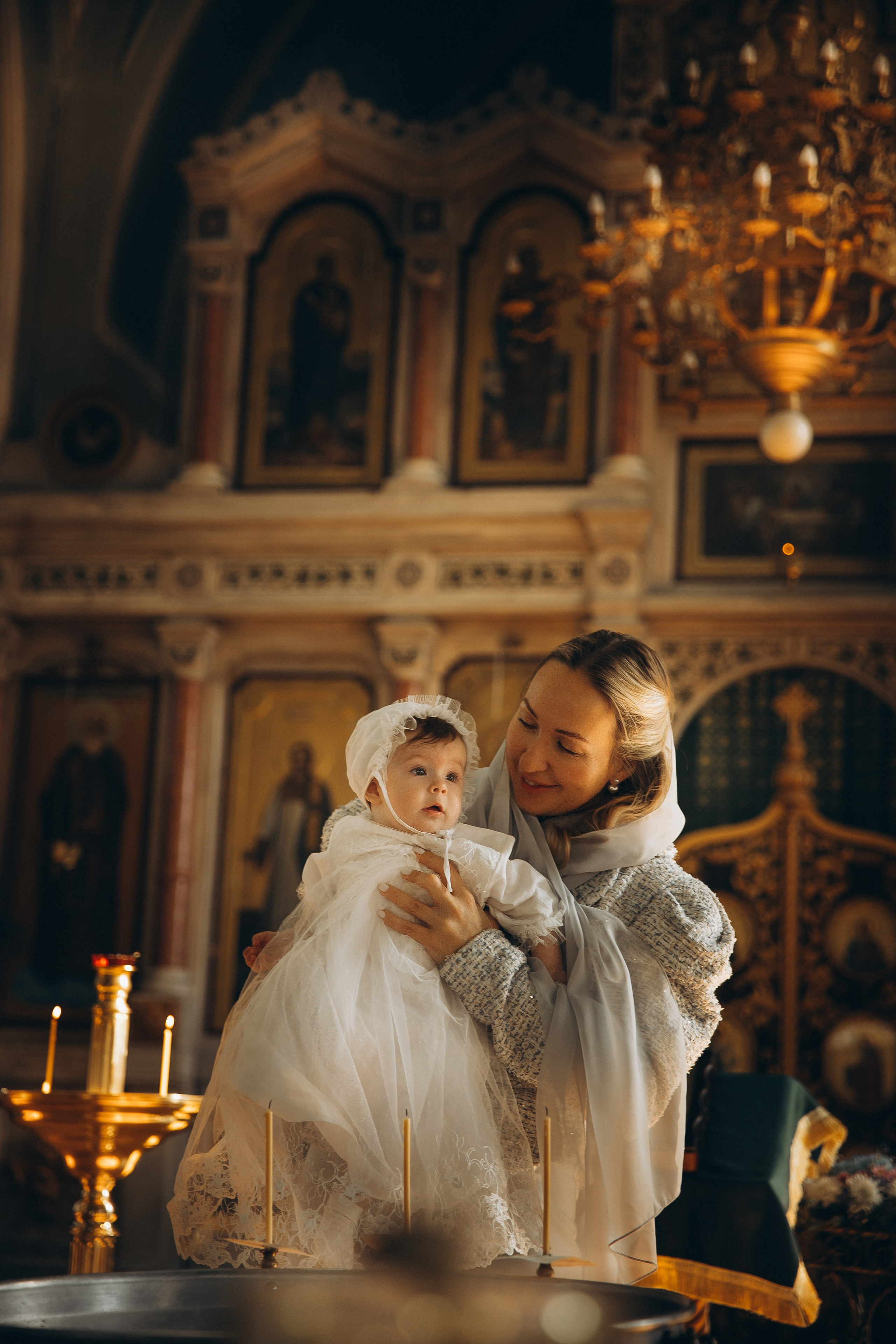 Крещение. Станица Кавказская. Свято-Троицкий храм. Свадебный фотограф Кропоткин Краснодар