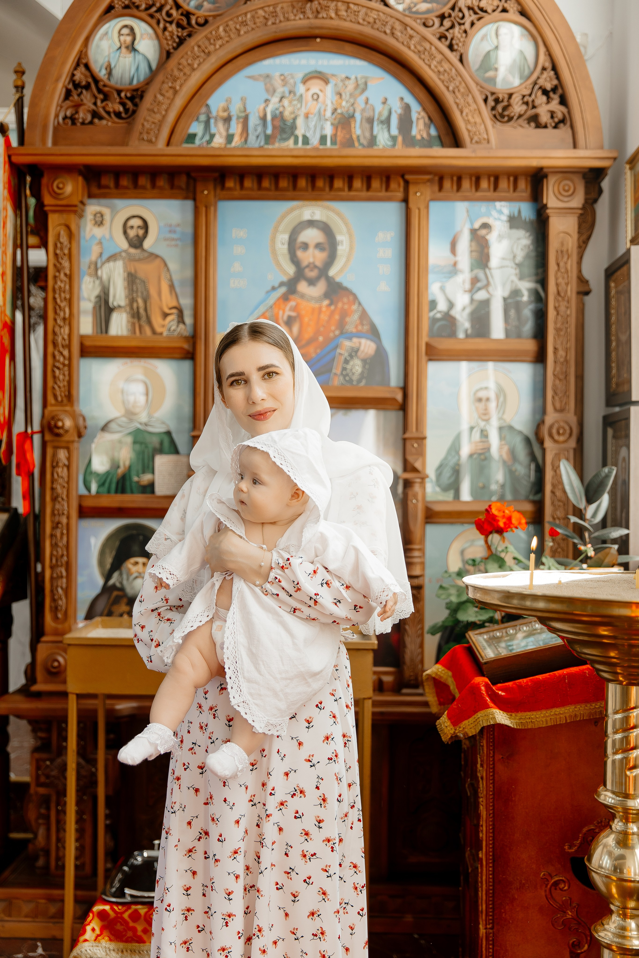 Крещение. Город Кропоткин. Церковь Петра и Павла. Свадебный фотограф Кропоткин Краснодар