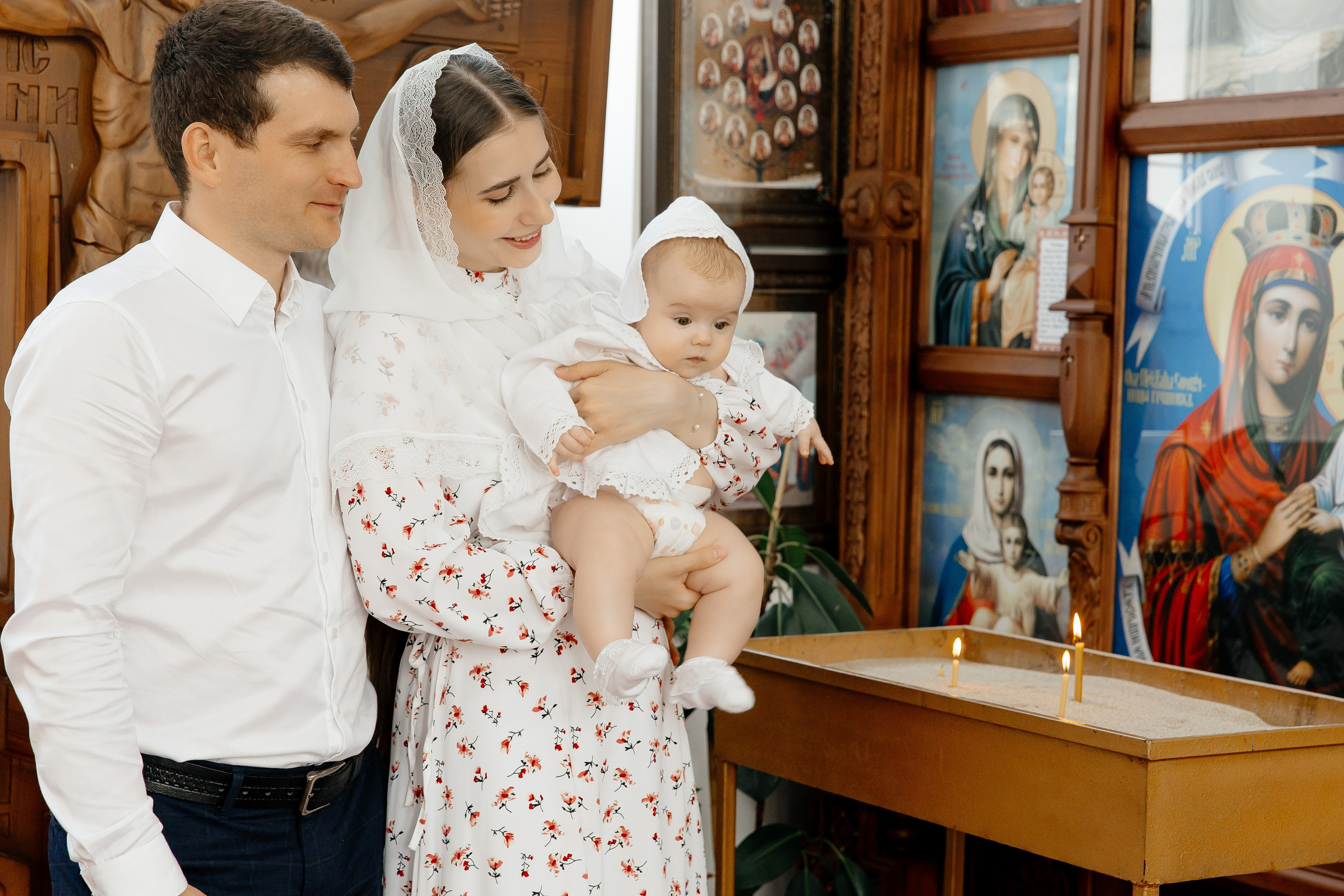 Крещение. Город Кропоткин. Церковь Петра и Павла. Свадебный фотограф Кропоткин Краснодар