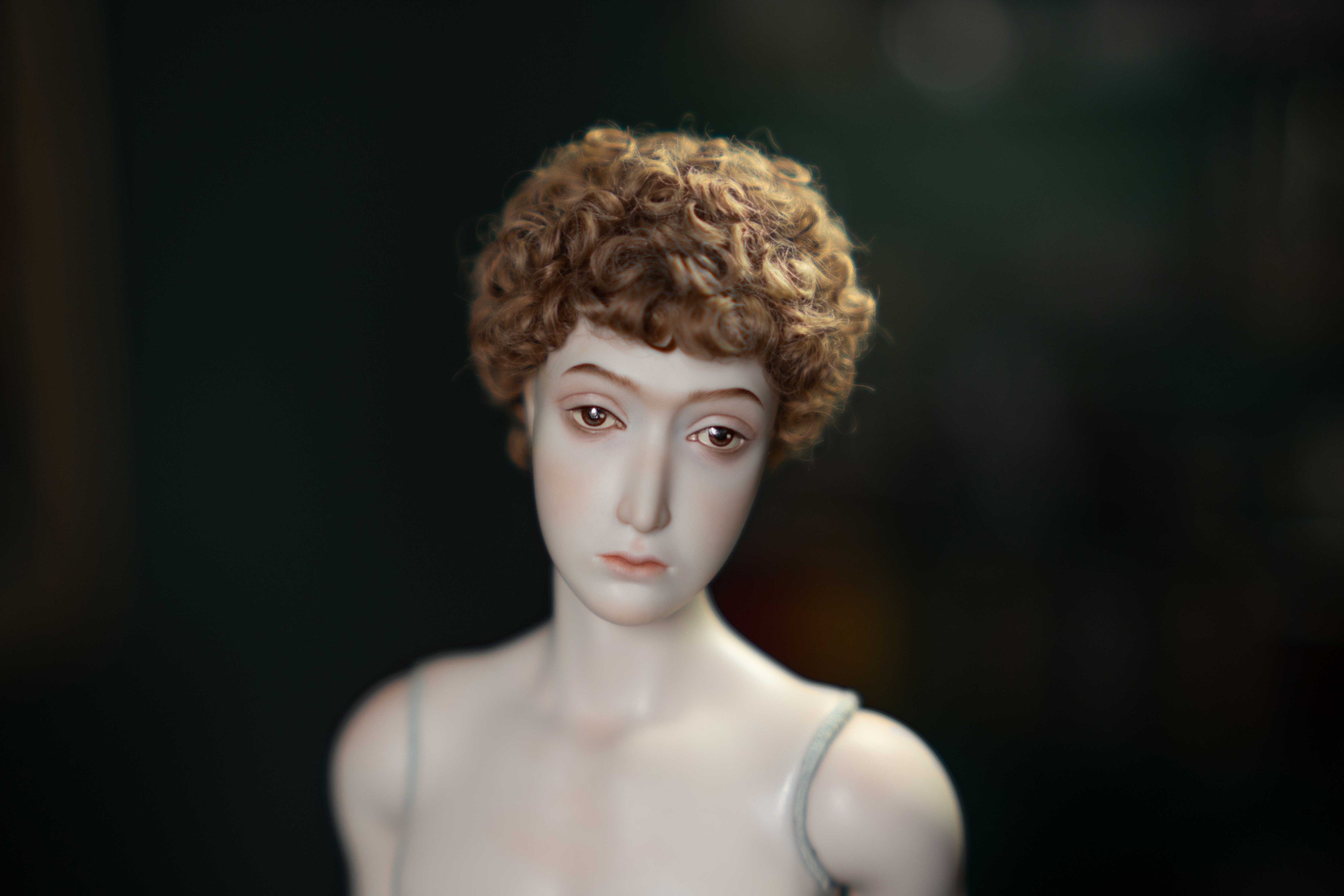 Шарнирная скульптура Святого Георгия 200 тыс руб. Авторские Шарнирные куклы и украшения из фарфора Алексаны Лавринчук