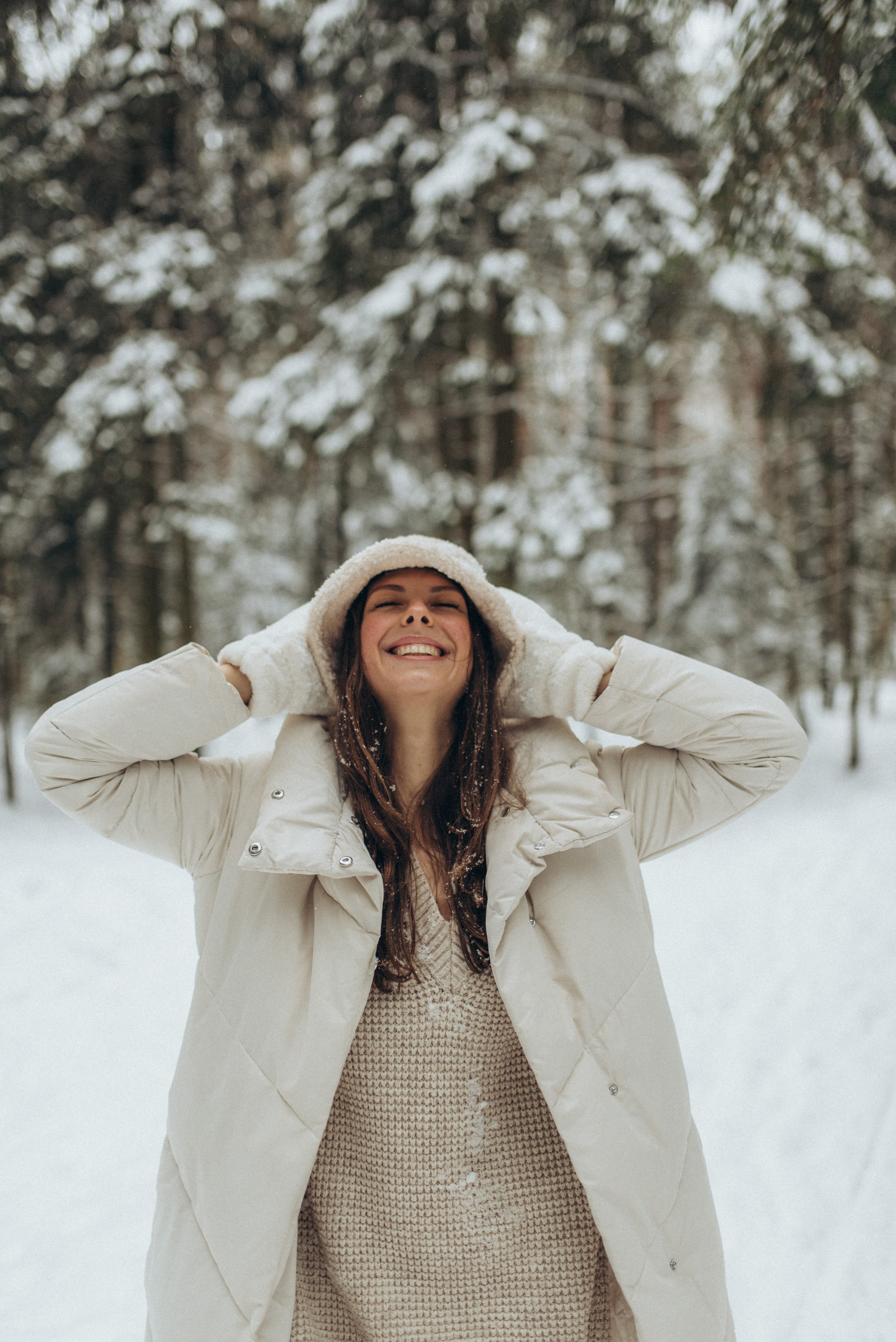 Мелина. Зимняя прогулка. Семейный фотограф в Москве Екатерина Север