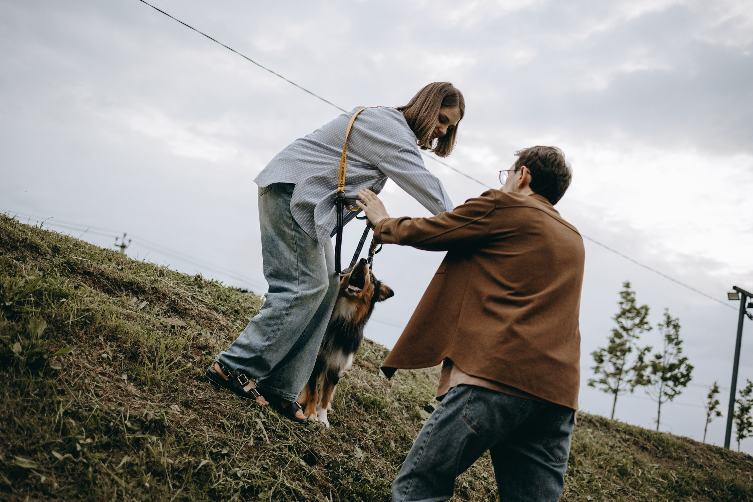 Настя, Никита и их Гром и Мяу. Фотограф — Анималист | Санкт-Петербург