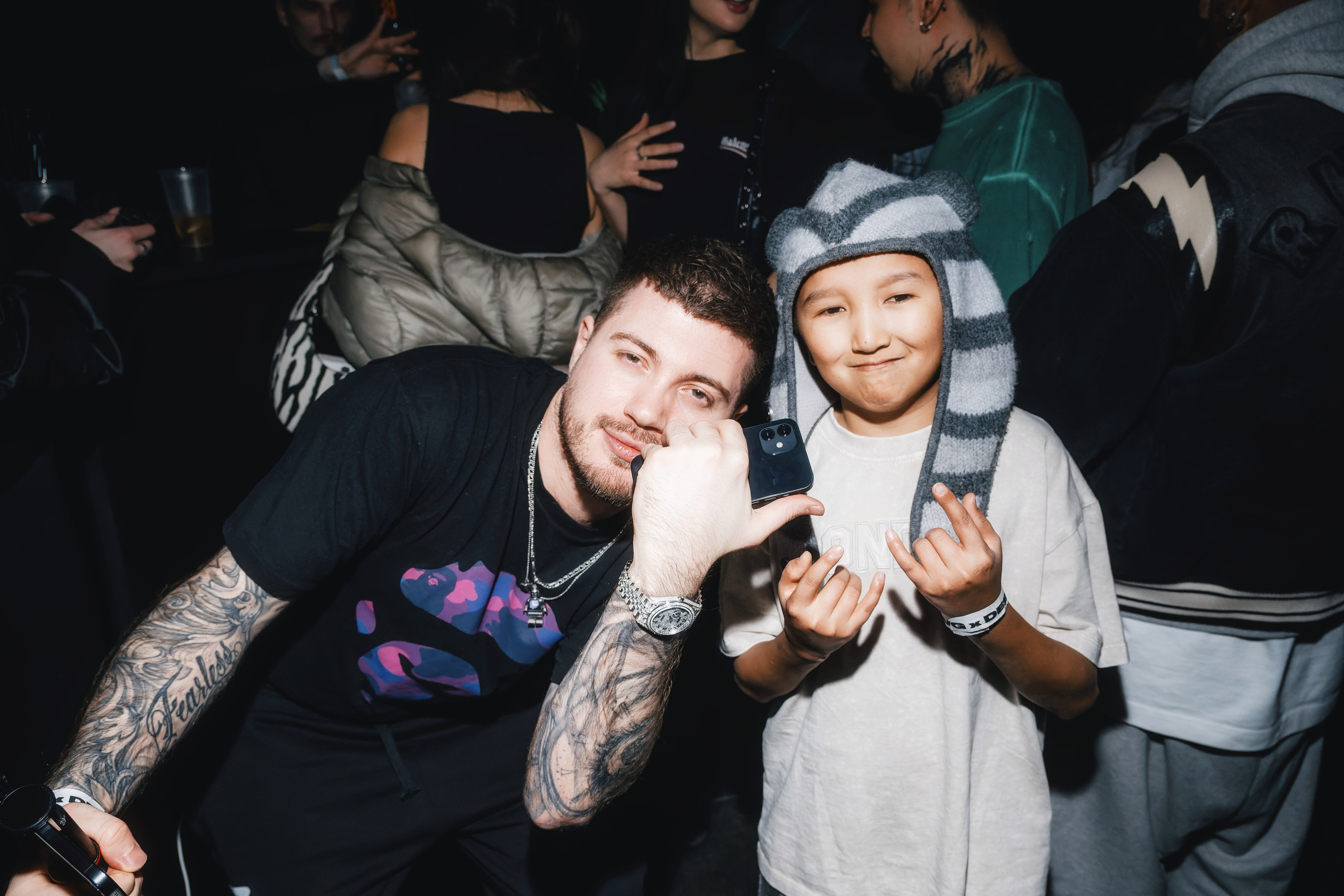 AVG x Desiigner в Tau 21.02.2025. Репортажный фотограф и видеограф в Москве