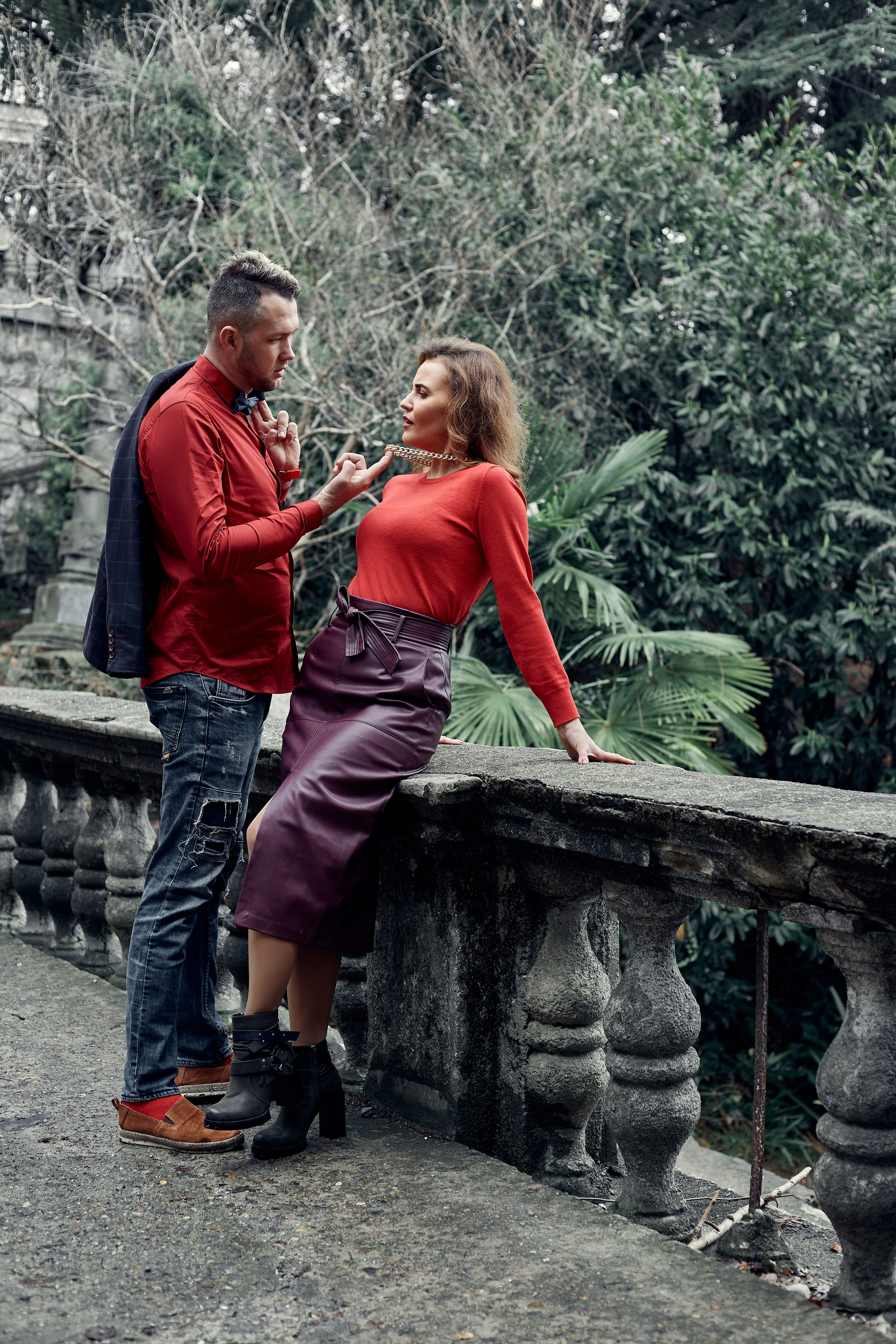 Диана и Вова. Санаторий Орджоникидзе. Портретный фотограф Санкт-Петербург