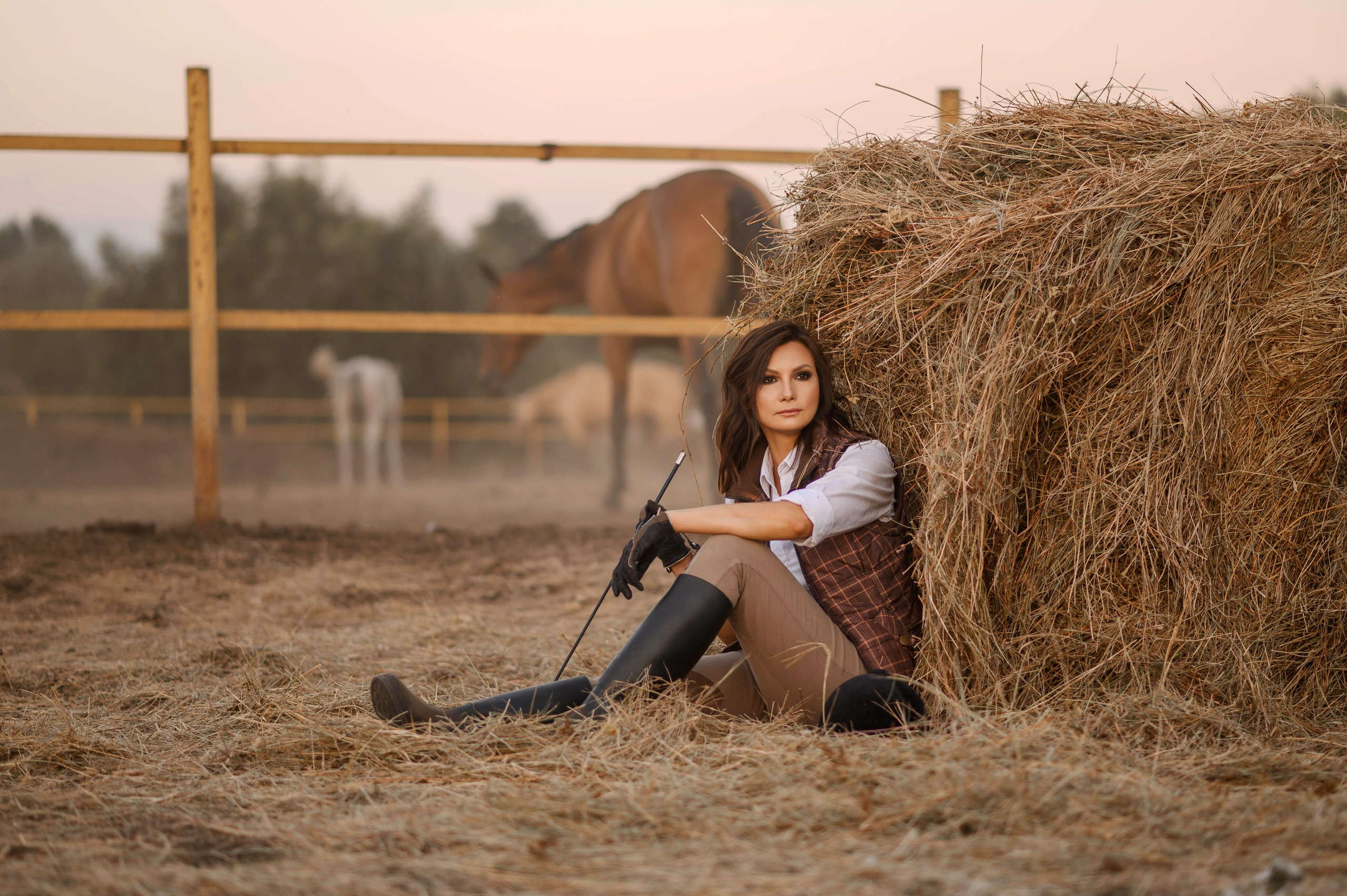 Яна и кони. Свадебный и семейный Фотограф в Пензе Татьяна Лапоногова
