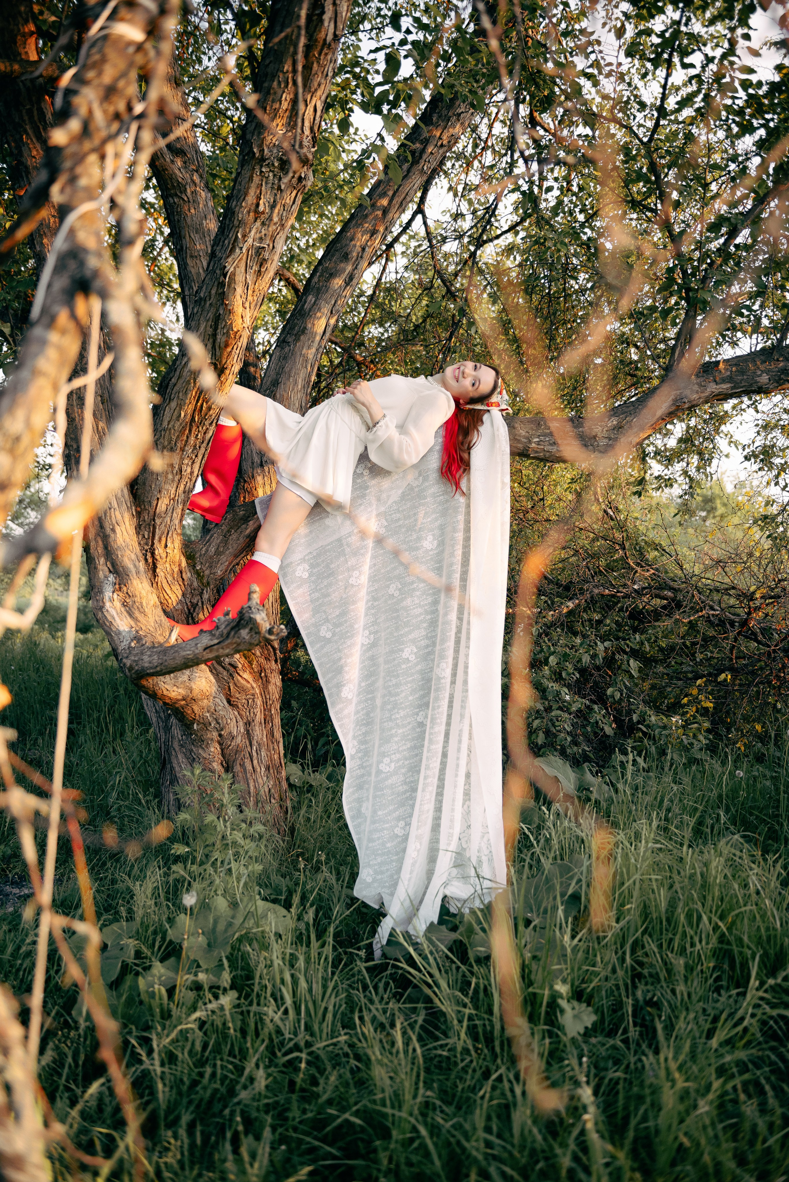 Фотосессия в деревенском стиле в Сухово г. Кемерово