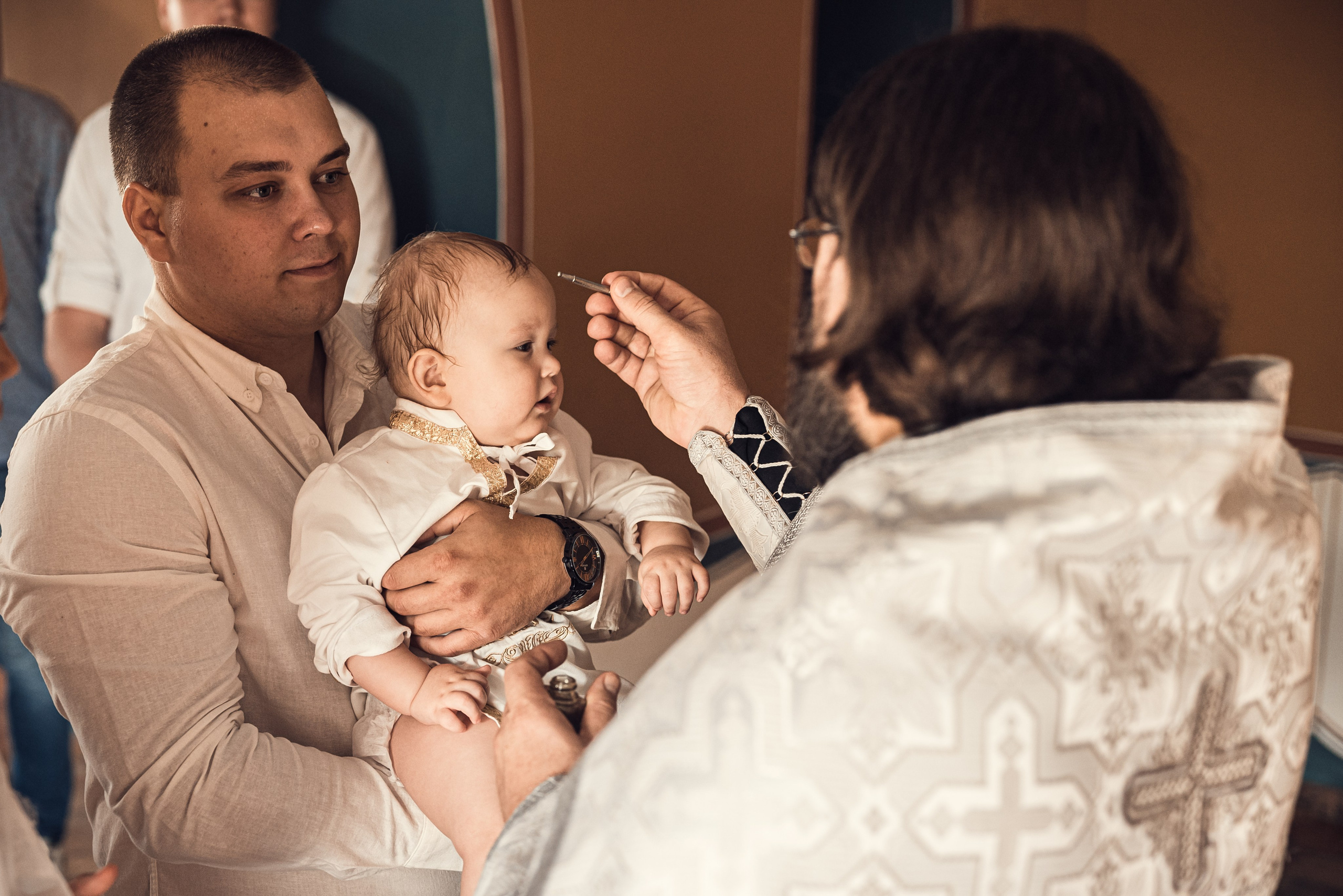 Крещение Александра. Семейный и детский фотограф Москва