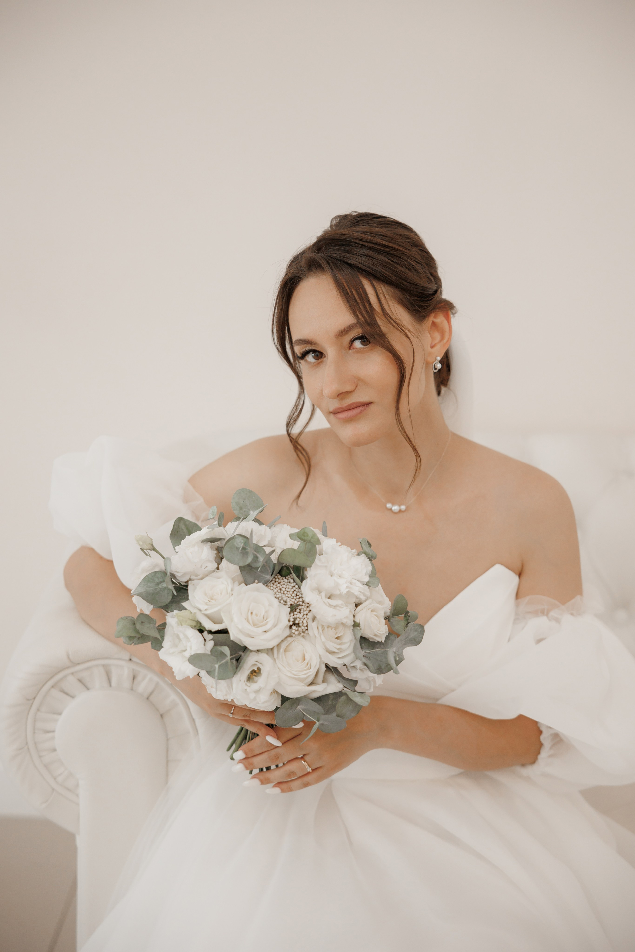 Полина и Дмитрий, загородный клуб «Барин», ЗАГС в г. Пушкино. Свадебный и репортажный фотограф (Москва, Королев и другие)