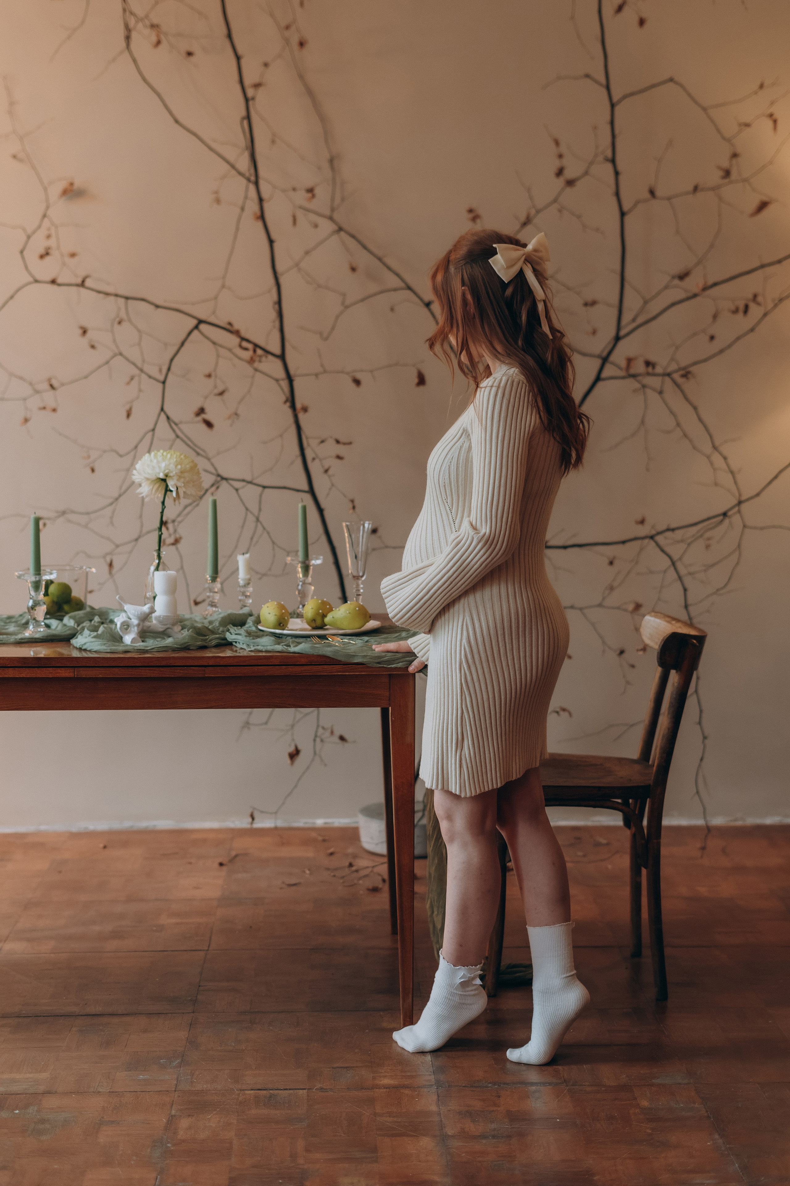 Фотосессия беременности в Москве. Фотограф Москва Виктория-Антуанетта