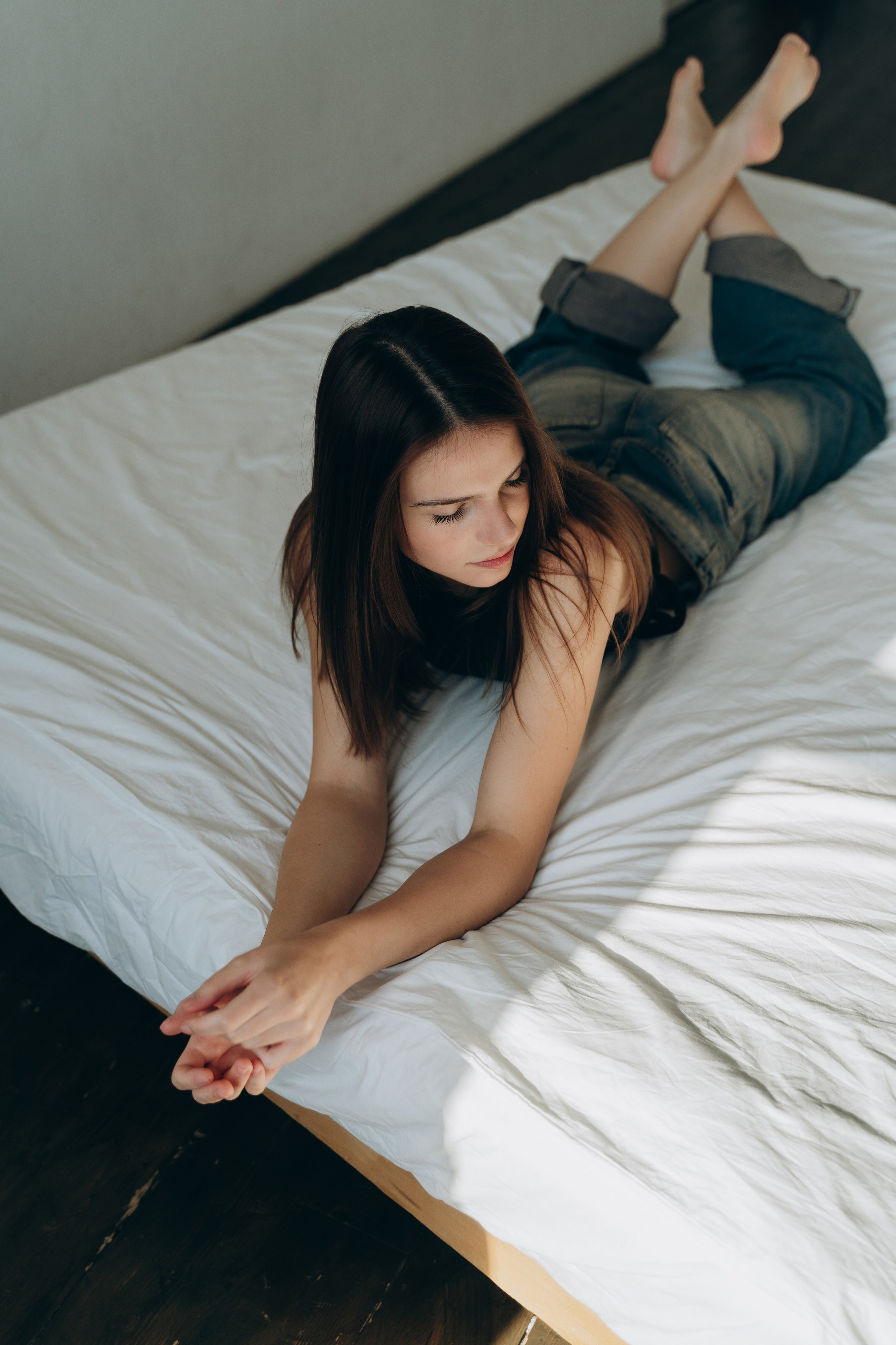 Настя. Модельные тесты. Фотограф Москва Виктория-Антуанетта