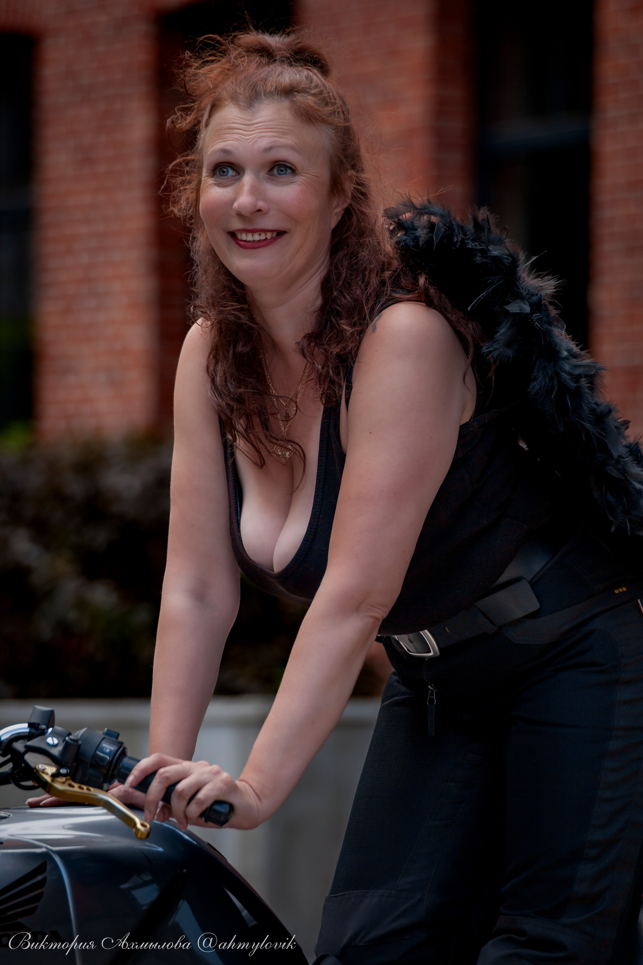 Мария Ева (Honda CBF). Виктория Ахмылова. Фотограф в Москве