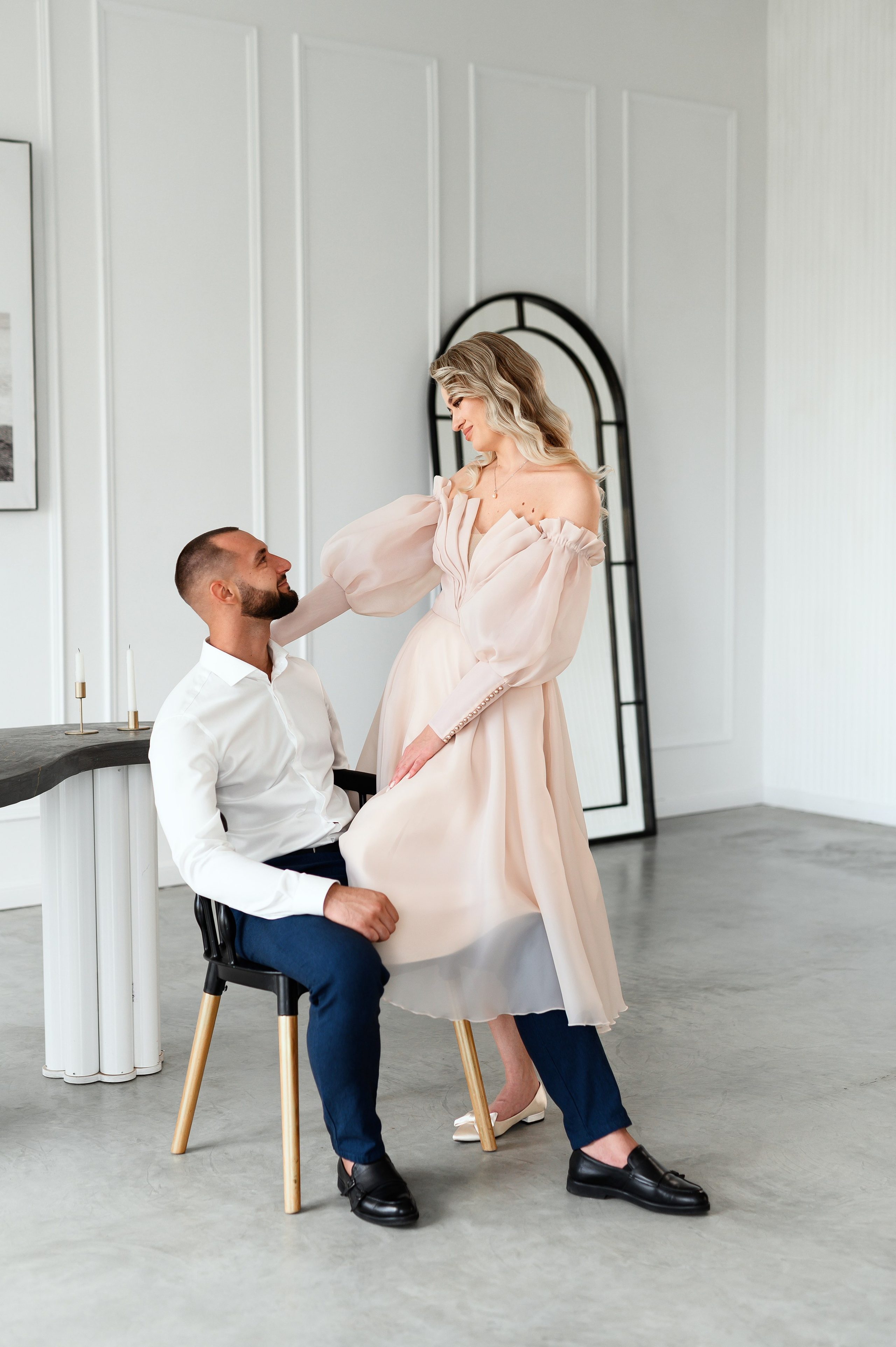 Ангелина и Александр | свадебная студийная съемка. Фотограф в Краснодаре Скубицкая Альбина