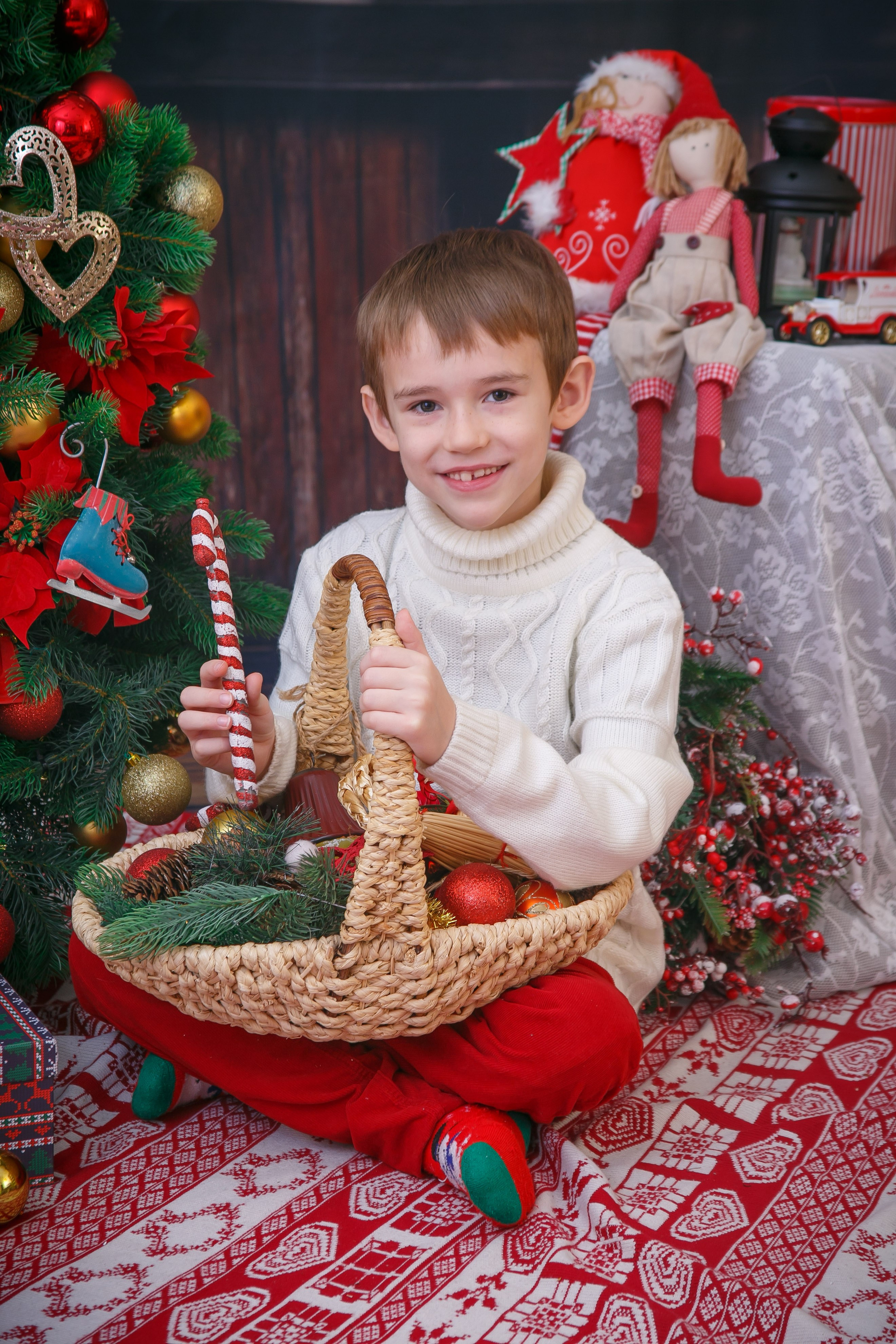 Рождество. Семейный и детский фотограф Антон Зорин