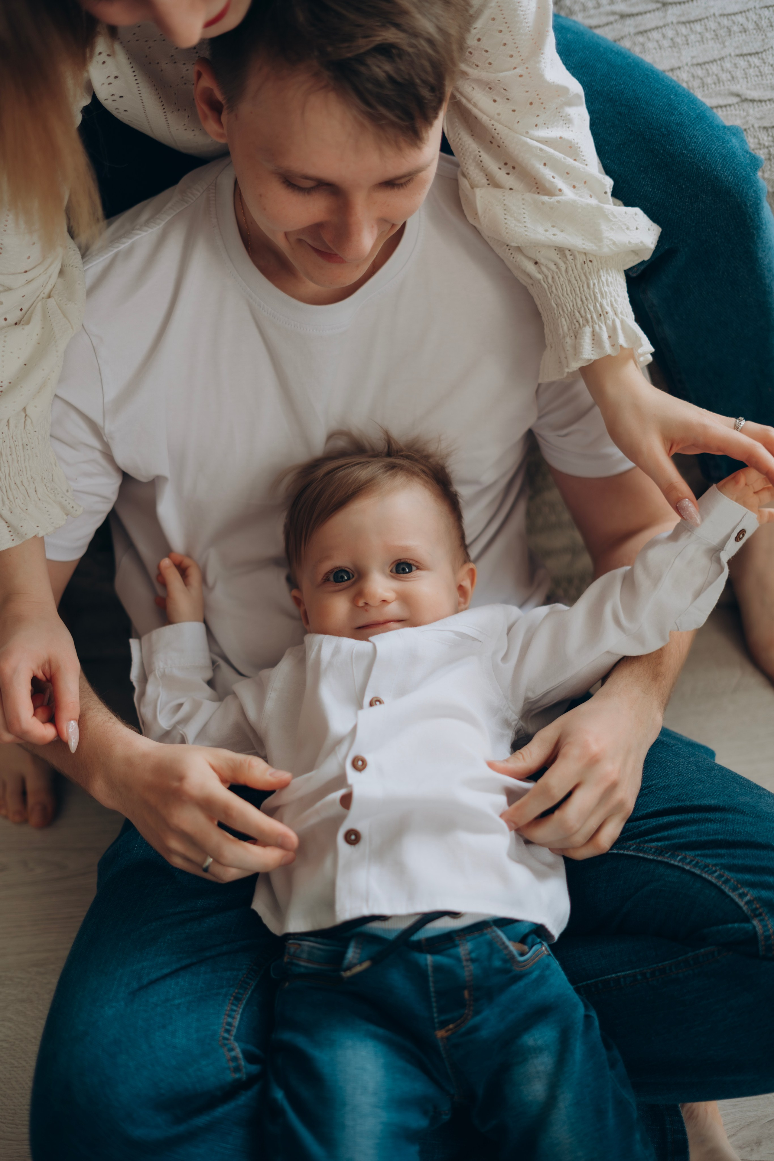 Фотосессия на первый годик. Фотограф Москва Виктория-Антуанетта