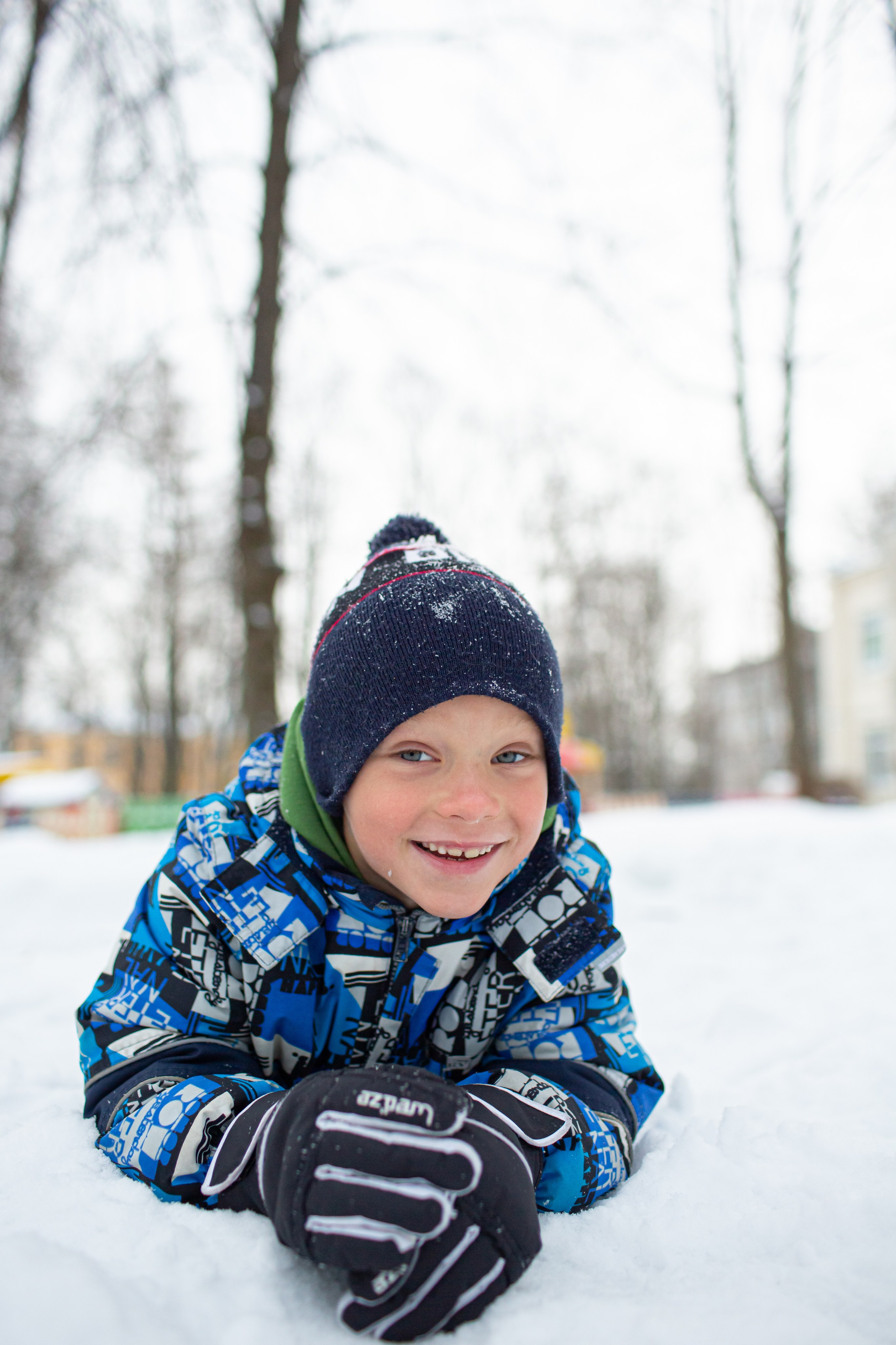 Зима в детском саду. Свадебный, семейный, детский фотограф в Санкт-Петербурге