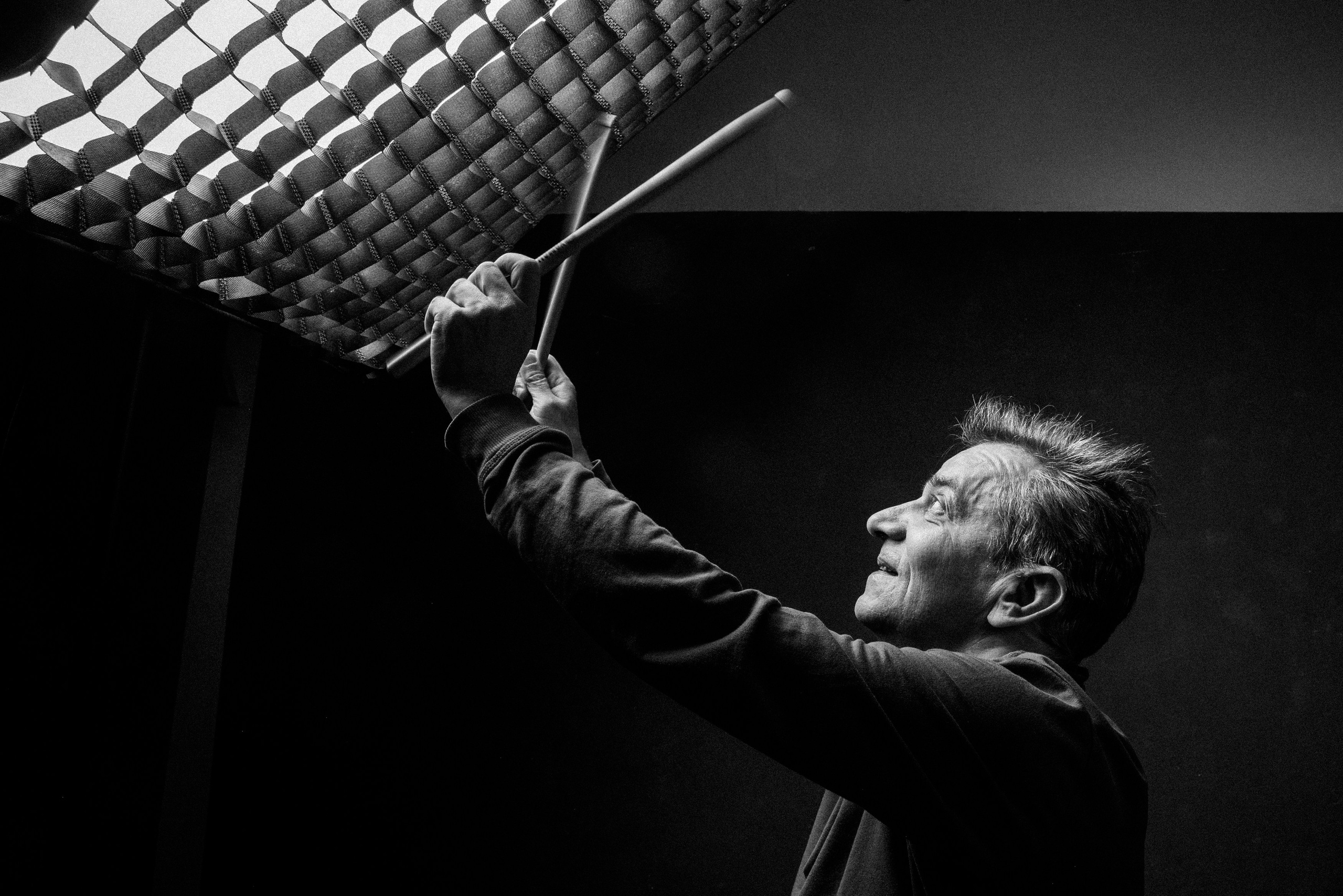 Замечательный барабанщик Игорь Черидник. Фотограф Денис Неместо, портрет, репортаж