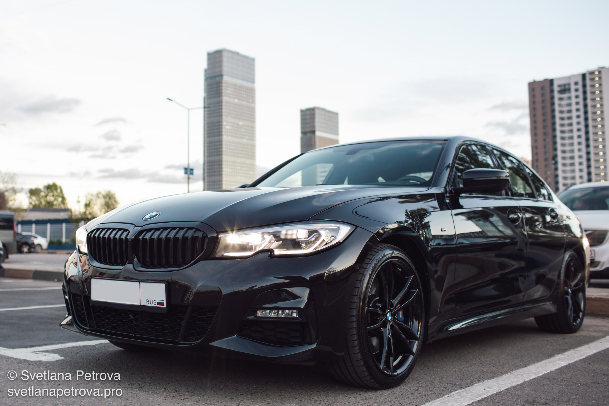 Предметная съёмка. Автофотосессия BMW G20. Осень 2025. Фотограф Светлана Петрова