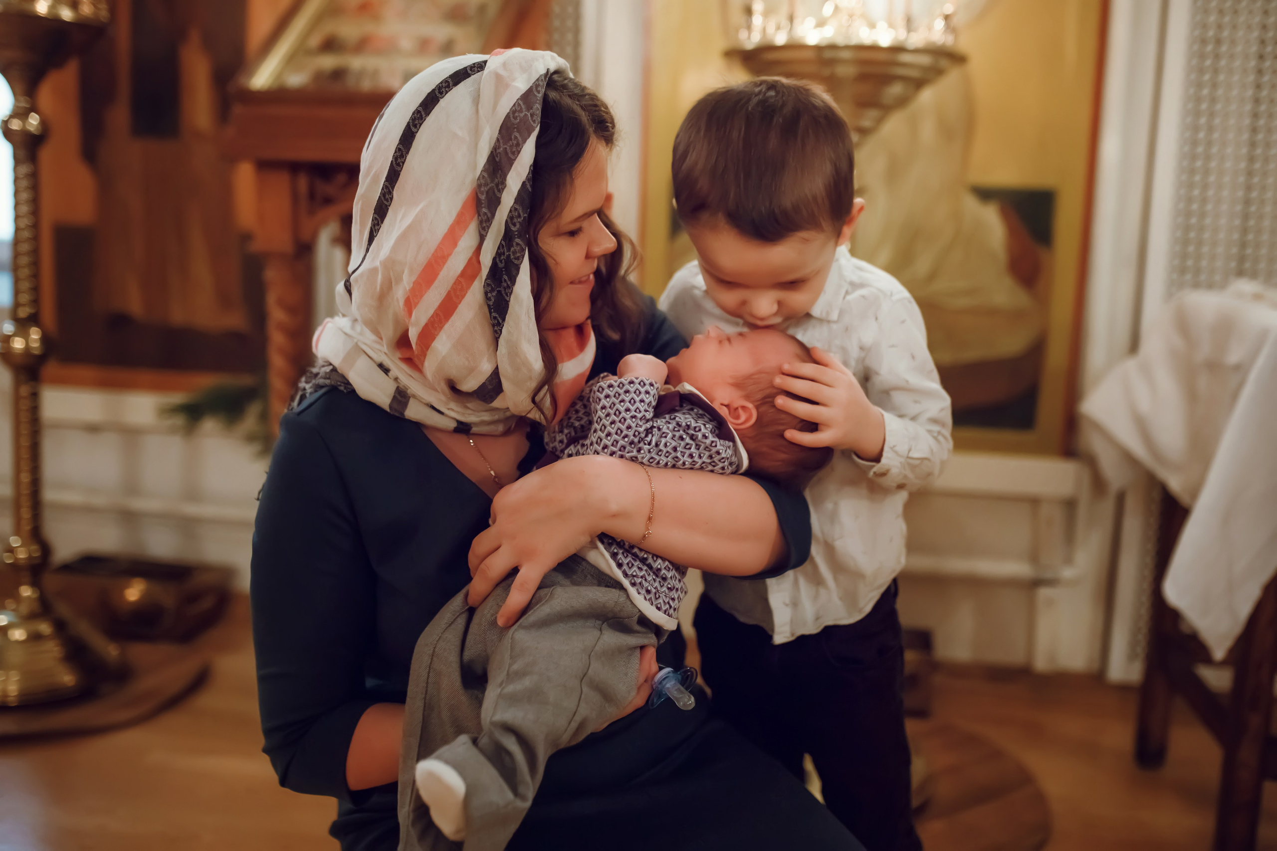 Крещение Саввы. Фотограф на Крещение, семейный фотограф в Москве