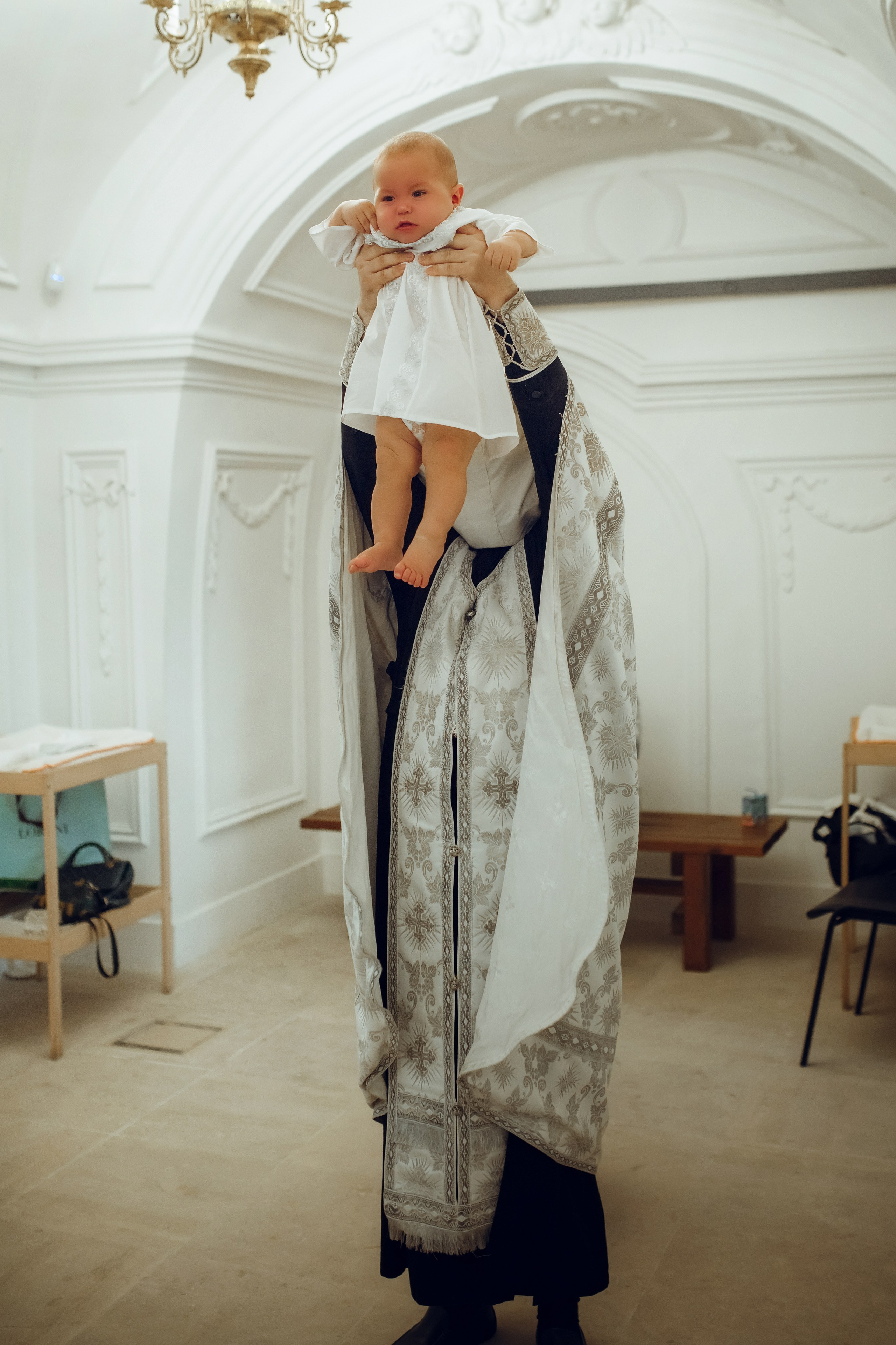 Крещение Эрнеста. Фотограф на Крещение, семейный фотограф в Москве