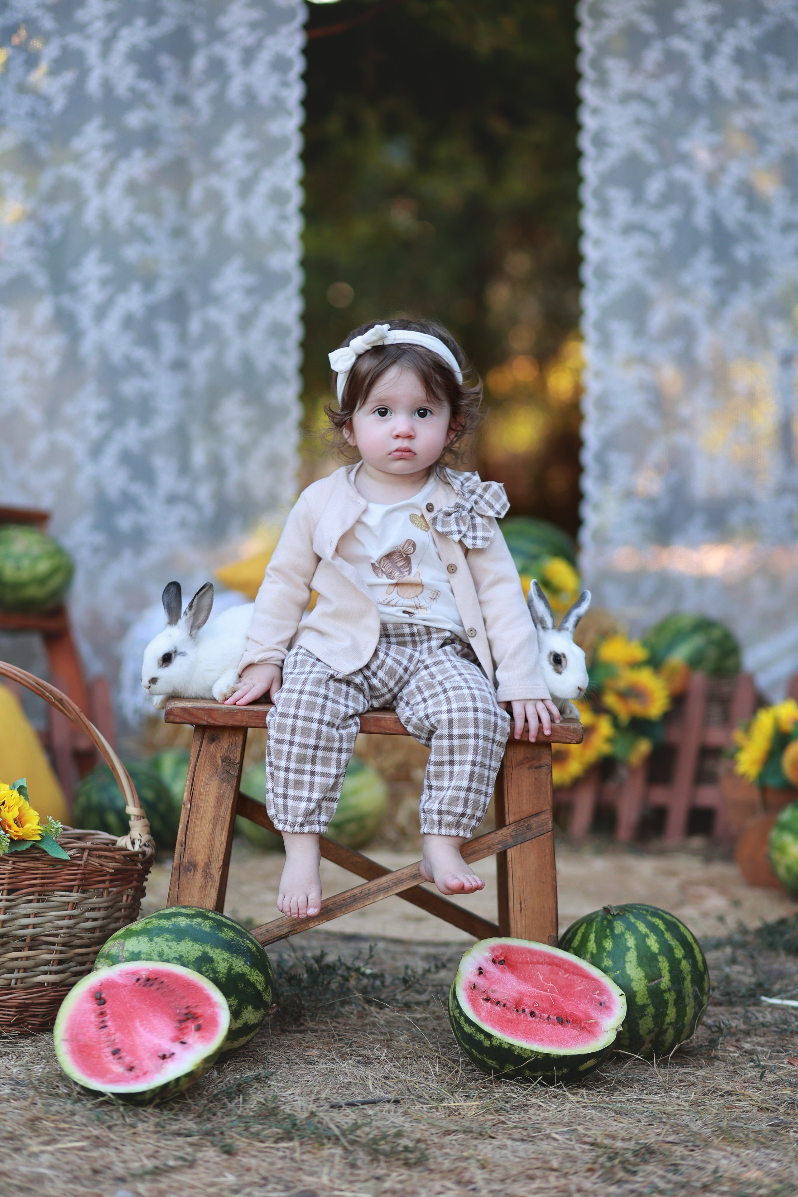 Арбузный фотодень. Детский семейный фотограф Краснодар