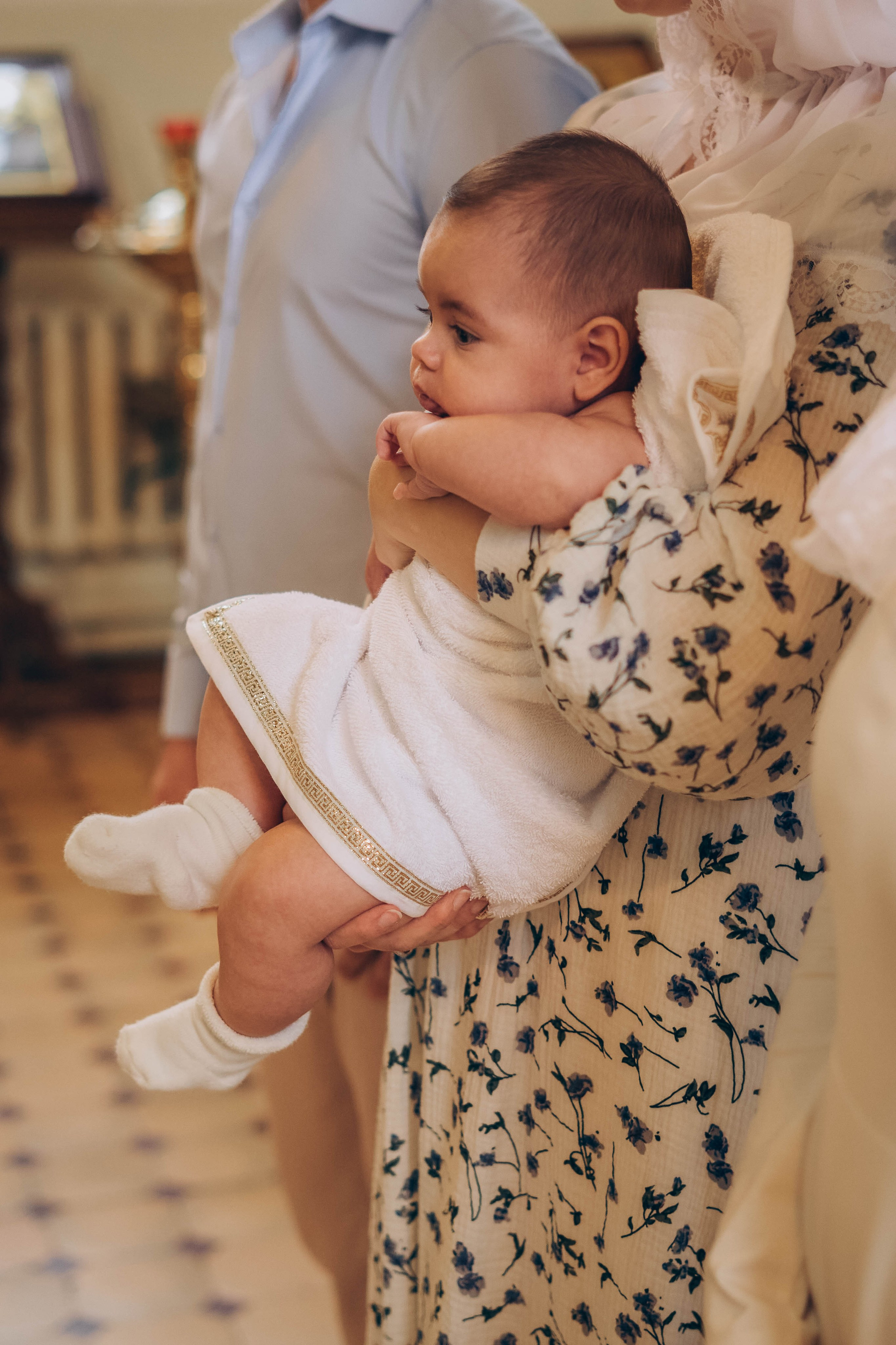 Таинство крещения Мирона