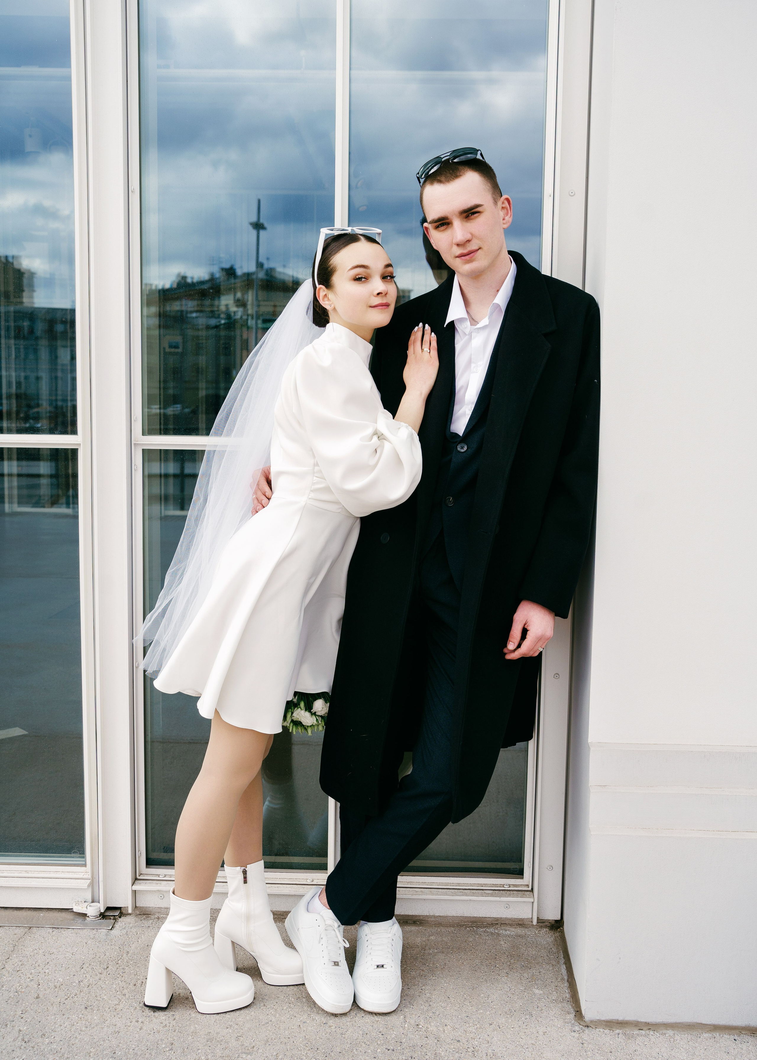 Екатерина и Никита. ЗАГС и прогулка. Фотограф и видеограф в Москве и Московской области Мария Вишня