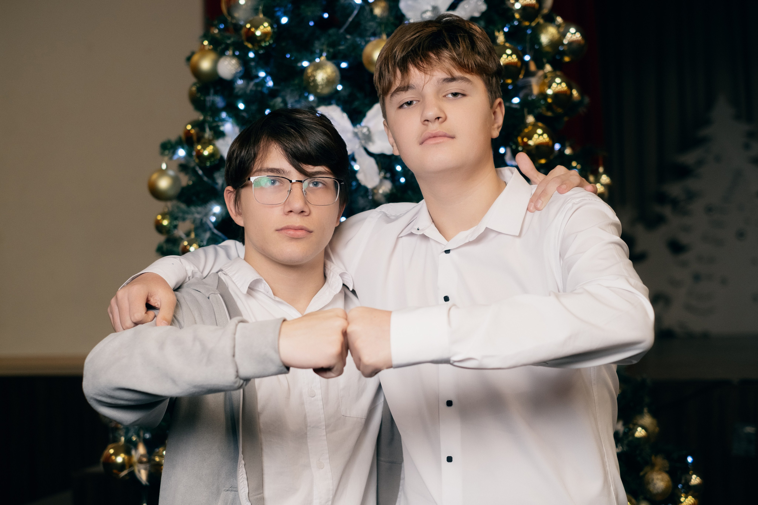 Новогодняя Фотосессия МАОУ СОШ№ 15 8 «Г». Свадебный и репортажной фотограф Денис Ожигин в Краснодаре и Краснодарском крае