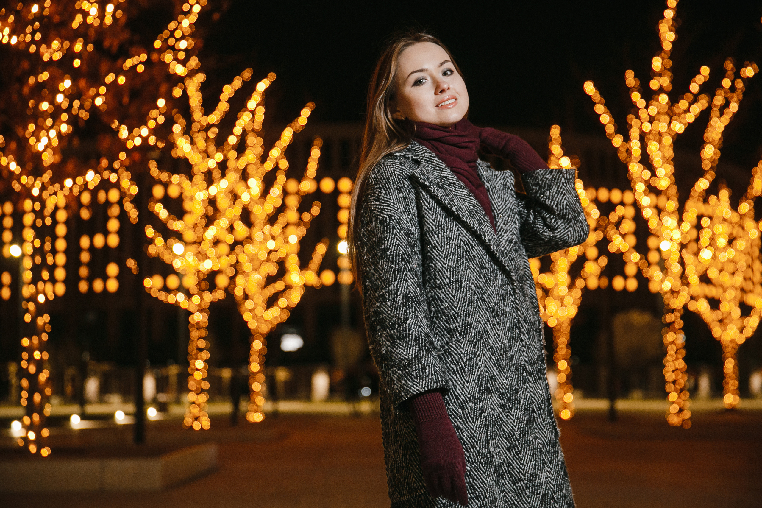 Новогодняя фотосессия в парке Краснодар (Галицкого). Фотограф Андрей Баксов