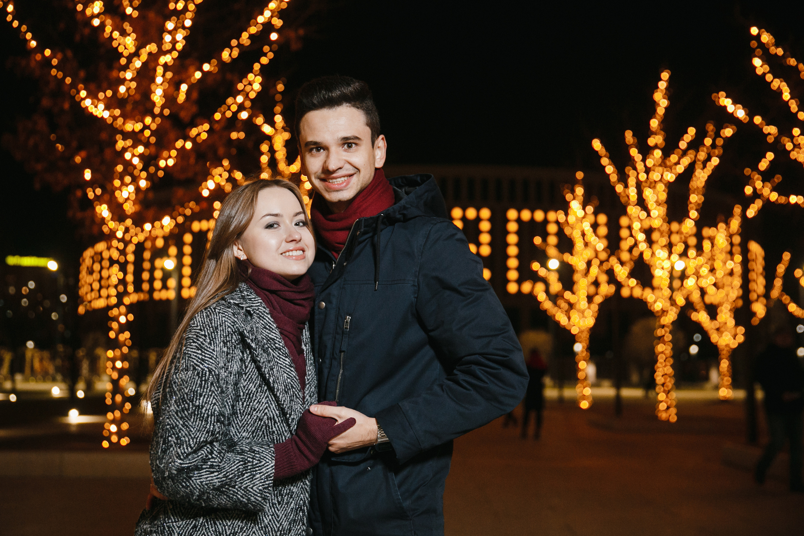 Новогодняя фотосессия в парке Краснодар (Галицкого). Фотограф Андрей Баксов