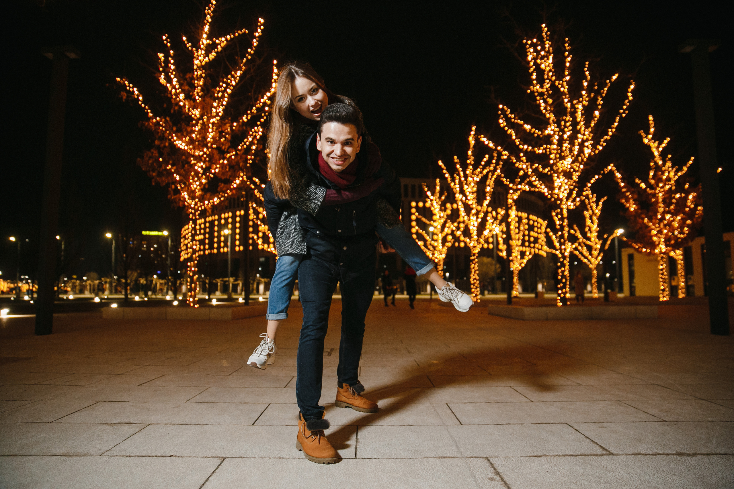 Новогодняя фотосессия в парке Краснодар (Галицкого). Фотограф Андрей Баксов