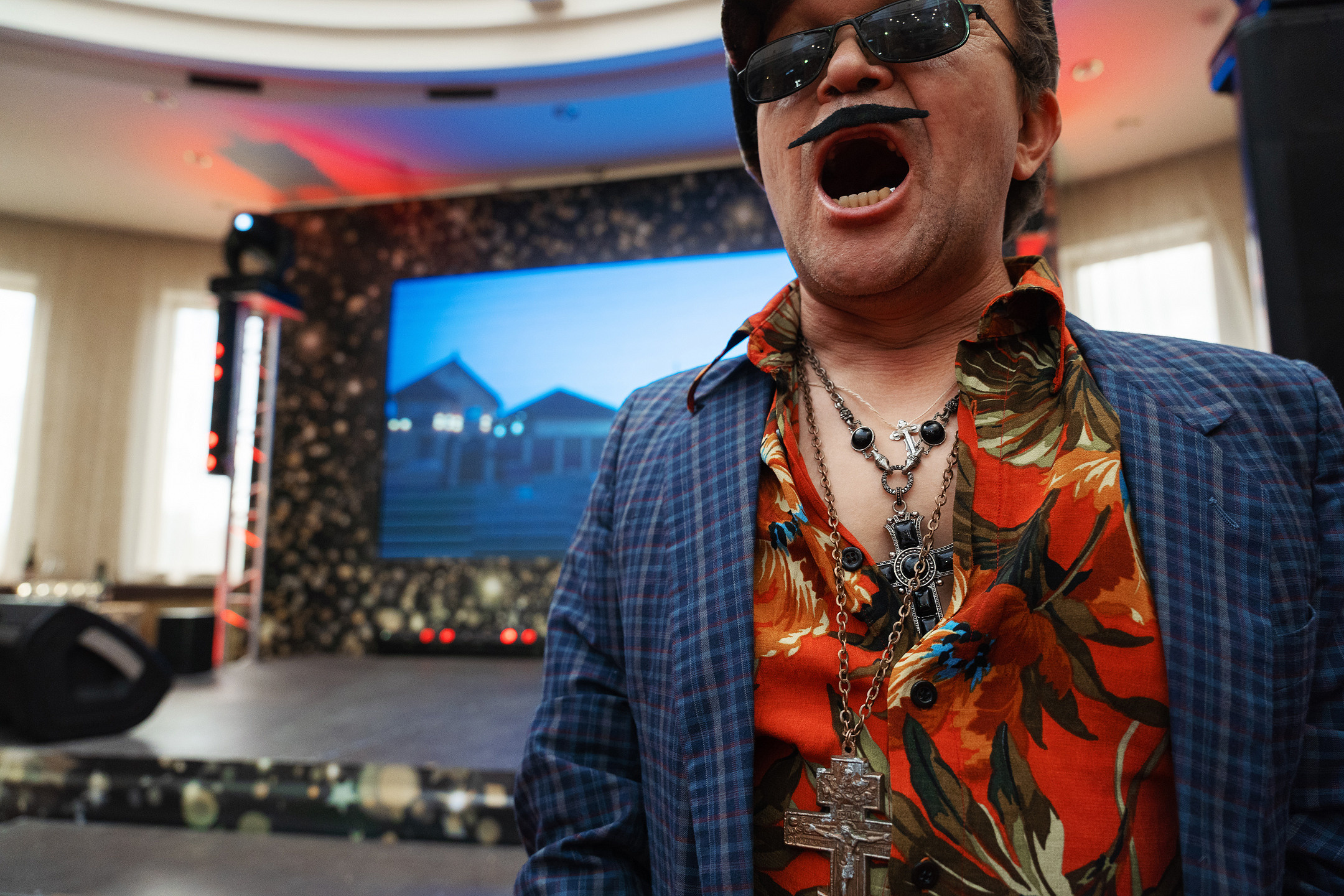 Празднование юбилее в банкетном зале отеля. Саша Потапкин Фотограф. Сочи, Екатеринбург, Москва