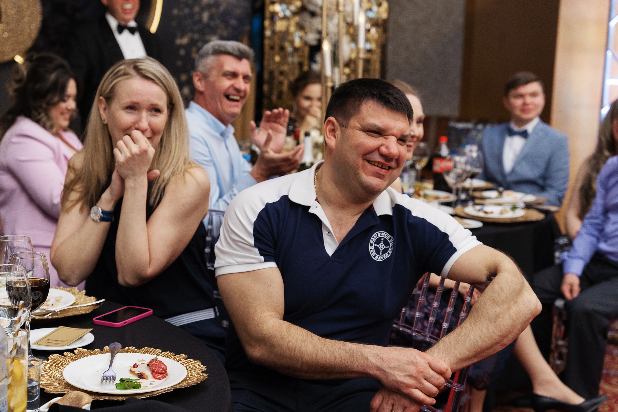 Празднование юбилее в банкетном зале отеля. Саша Потапкин Фотограф. Сочи, Екатеринбург, Москва