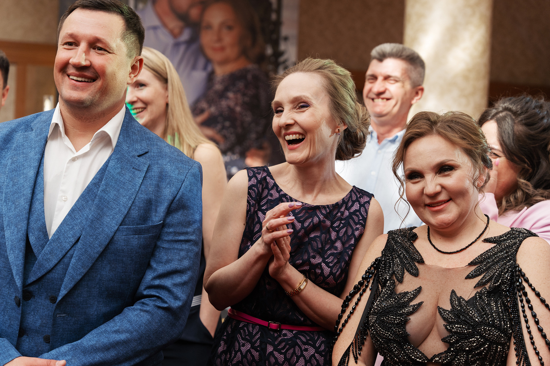 Празднование юбилее в банкетном зале отеля. Саша Потапкин Фотограф. Сочи, Екатеринбург, Москва